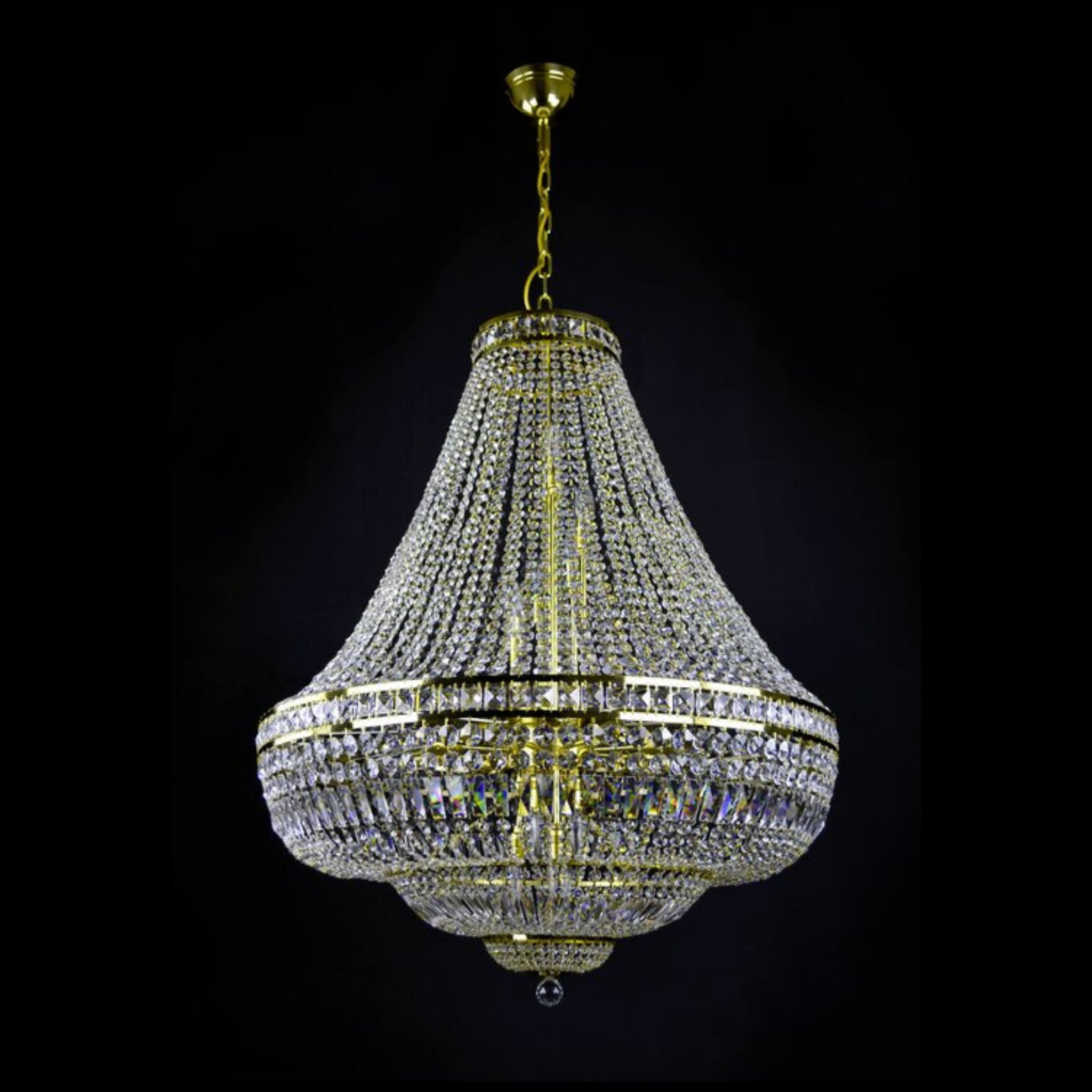 Kingston 21 Crystal Glass Chandelier - Wranovsky - Luxury Lighting Boutique