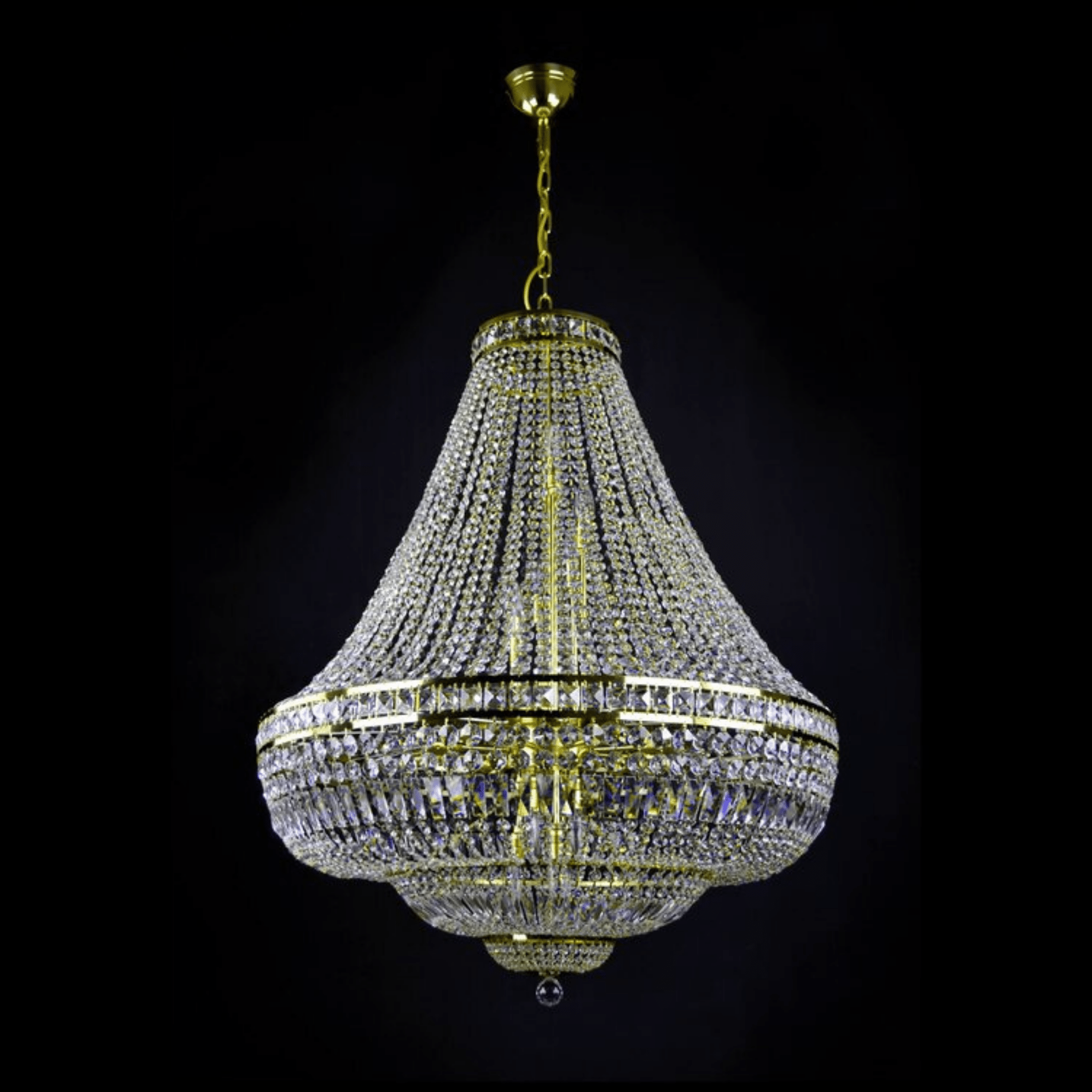 Kingston 21 Crystal Glass Chandelier - Wranovsky - Luxury Lighting BoutiqueTraditional Crystal ChandeliersWranovsky