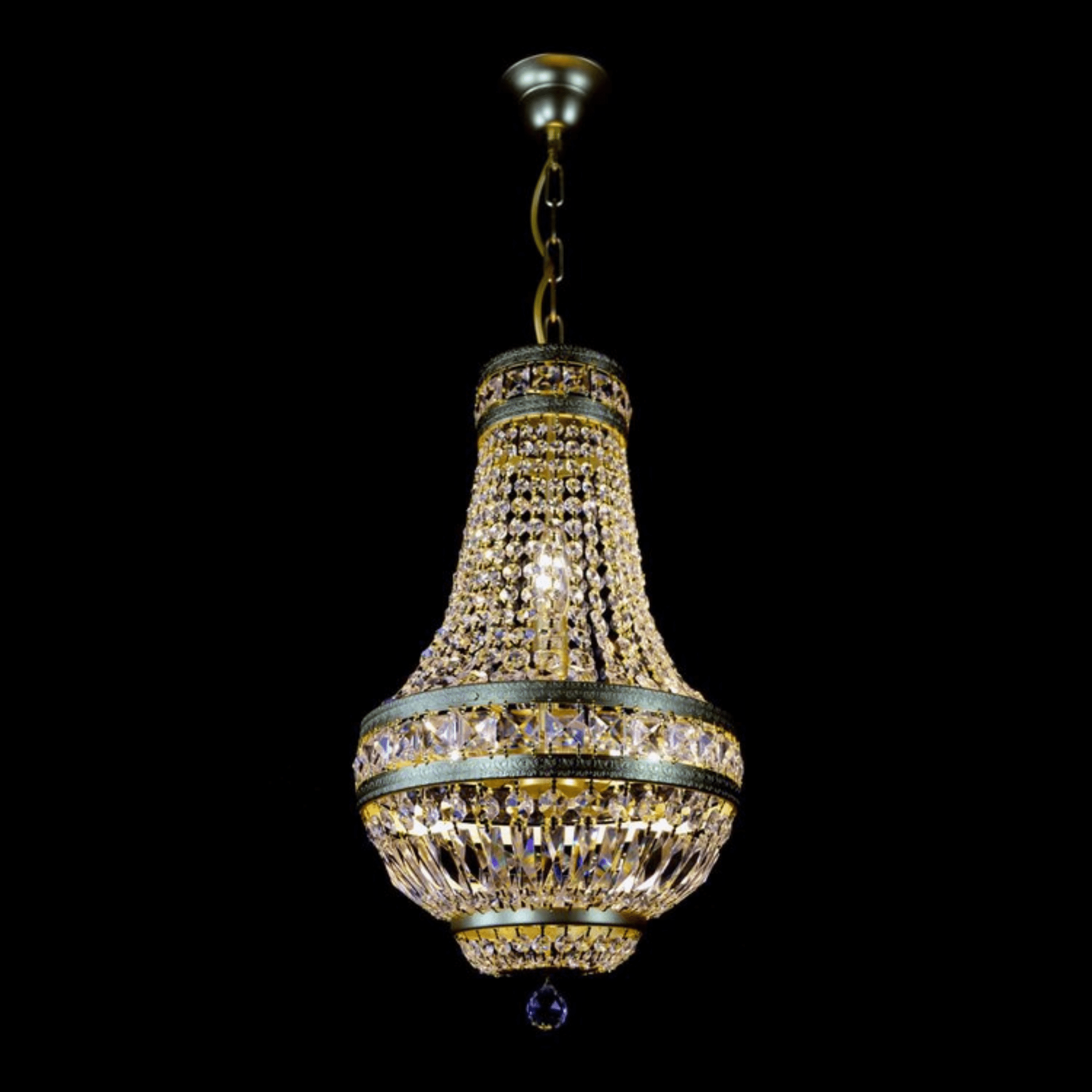 Kingston 5 Crystal Glass Chandelier - Wranovsky - Luxury Lighting BoutiqueTraditional Crystal ChandeliersWranovsky