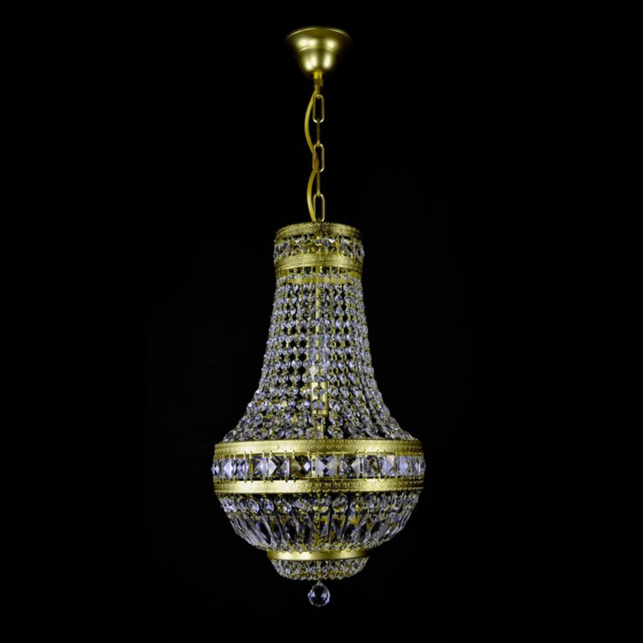Kingston 5 Crystal Glass Chandelier - Wranovsky - Luxury Lighting Boutique