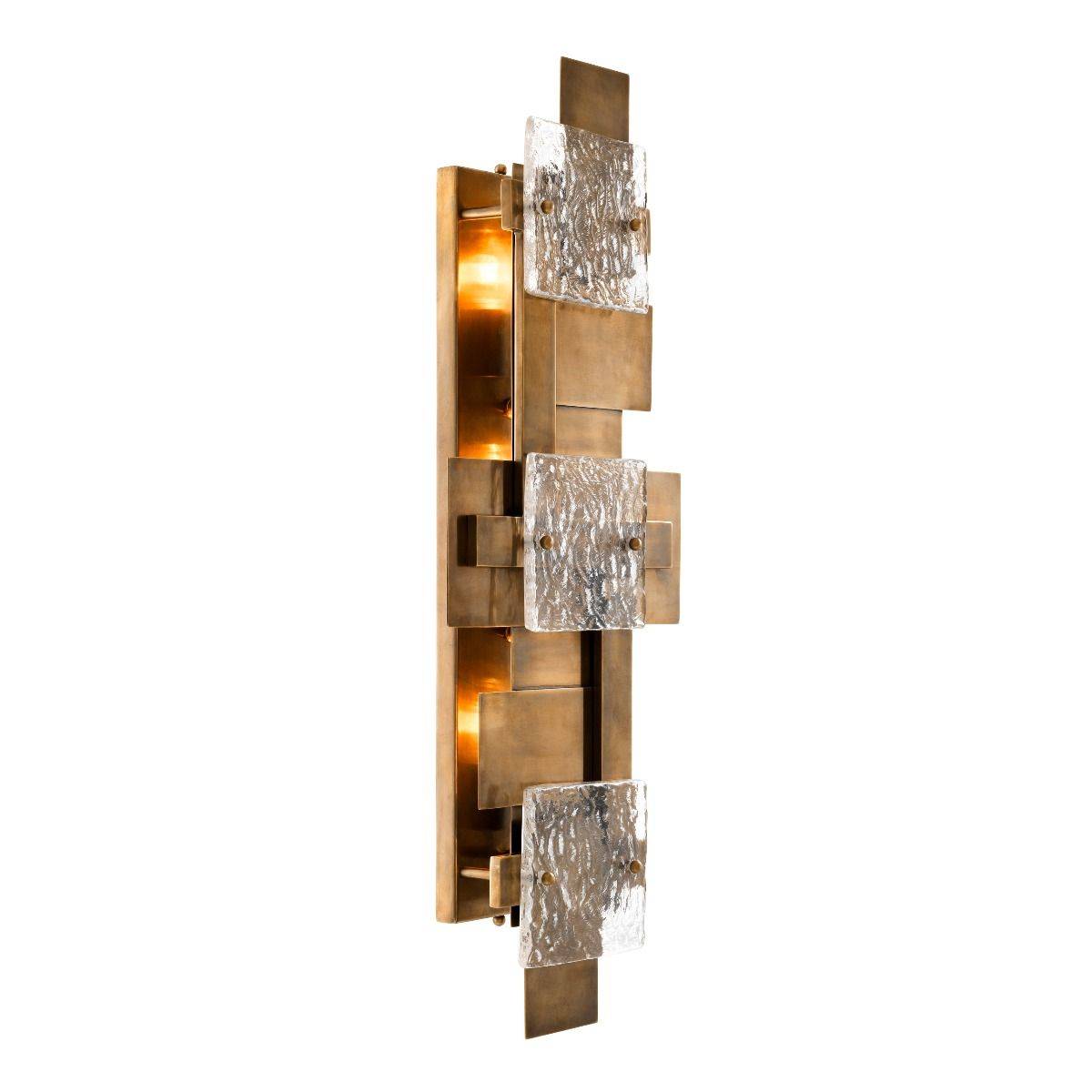 Langham Wall Lamp - Brass - Eichholtz - Luxury Lighting BoutiqueWall LightsEichholtz