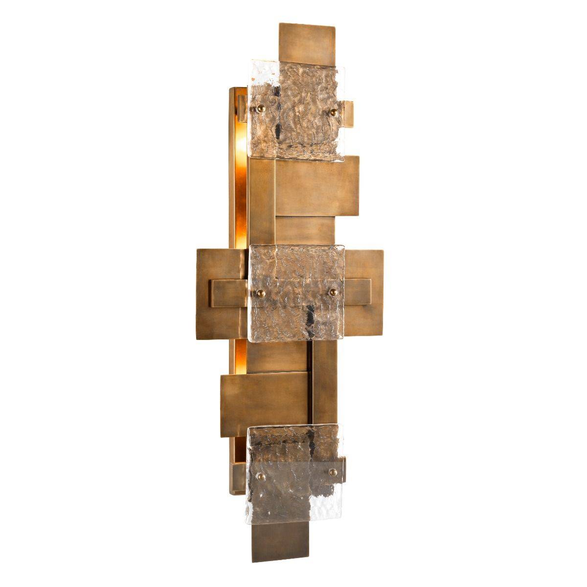 Langham Wall Lamp - Brass - Eichholtz - Luxury Lighting BoutiqueWall LightsEichholtz