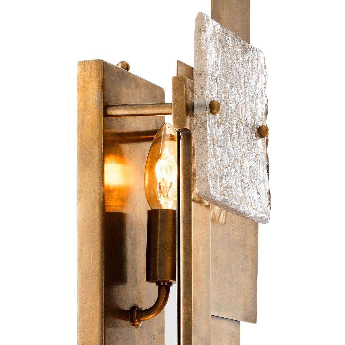 Langham Wall Lamp - Brass - Eichholtz - Luxury Lighting BoutiqueWall LightsEichholtz