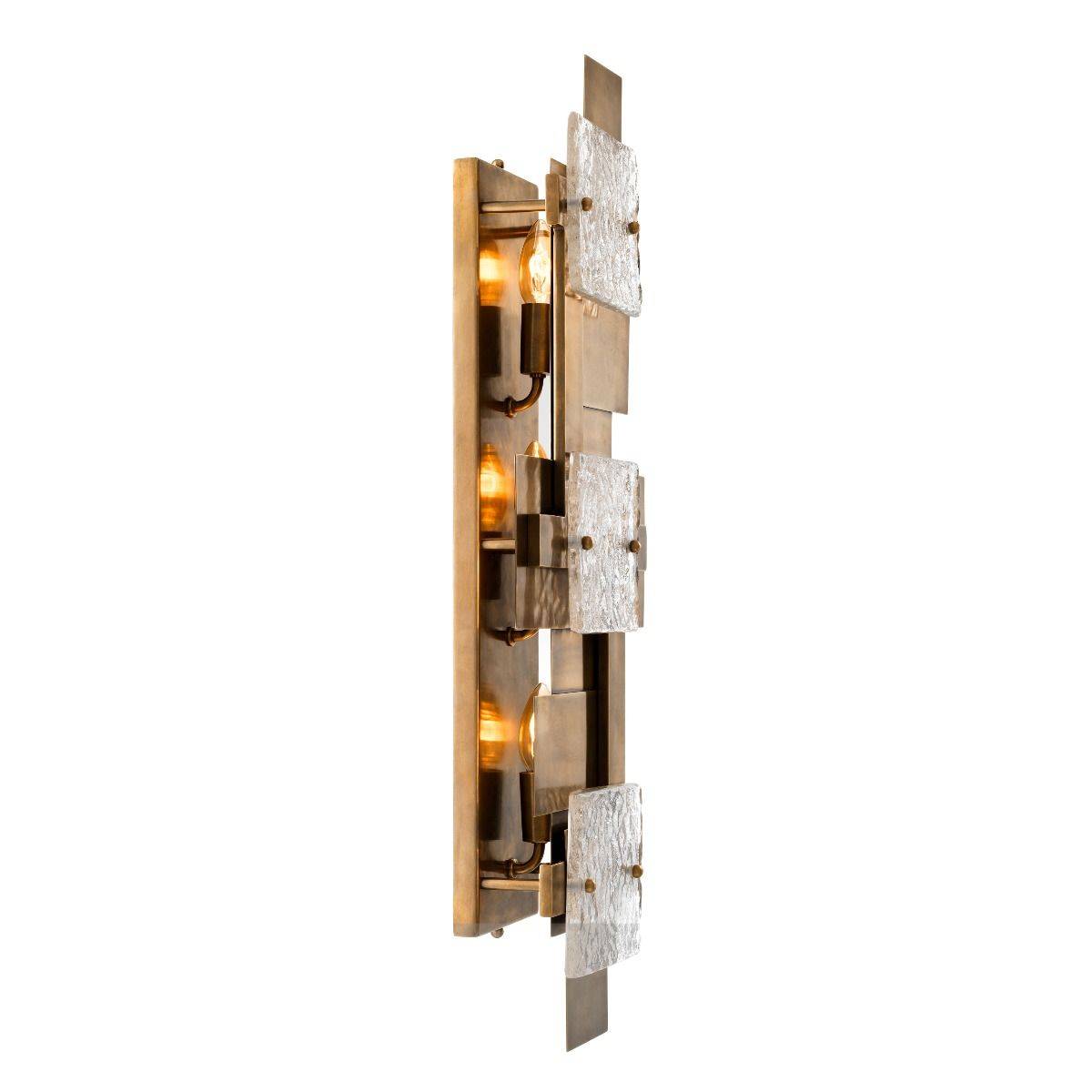 Langham Wall Lamp - Brass - Eichholtz - Luxury Lighting BoutiqueWall LightsEichholtz