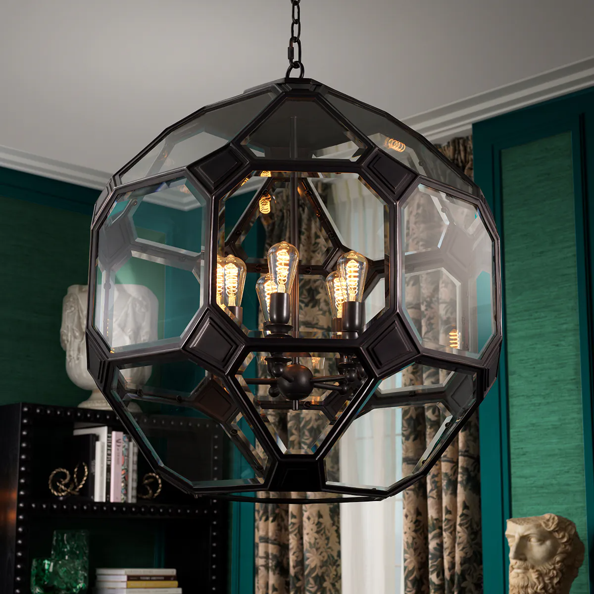 Lantern Olympia L by Eichholtz - Elegant lighting fixture for home décor