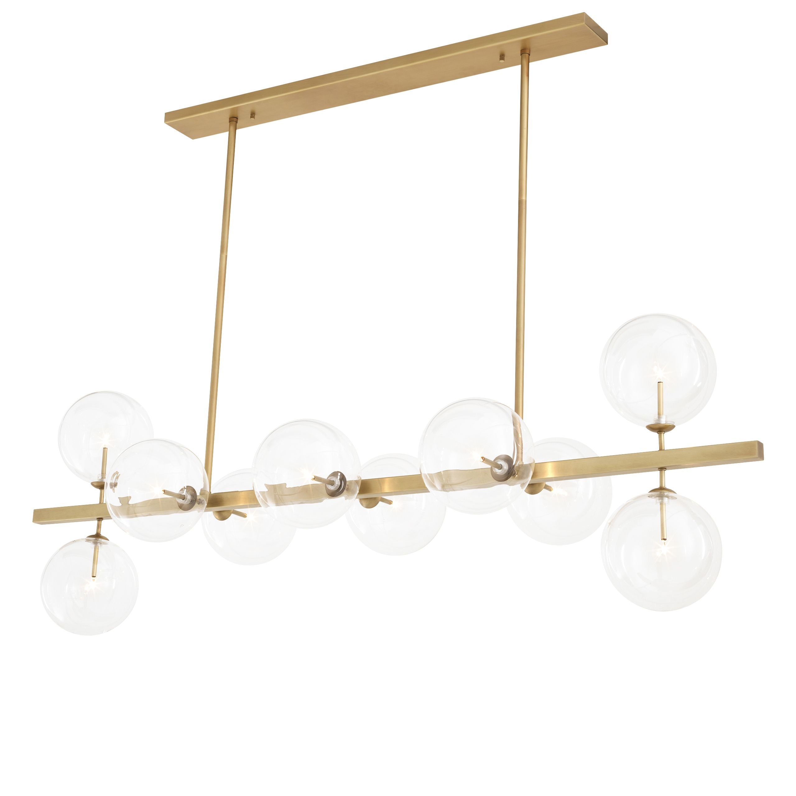 Largo Modern Chandelier - Brass - Eichholtz - Luxury Lighting BoutiqueBrass/Metal ChandeliersEichholtz