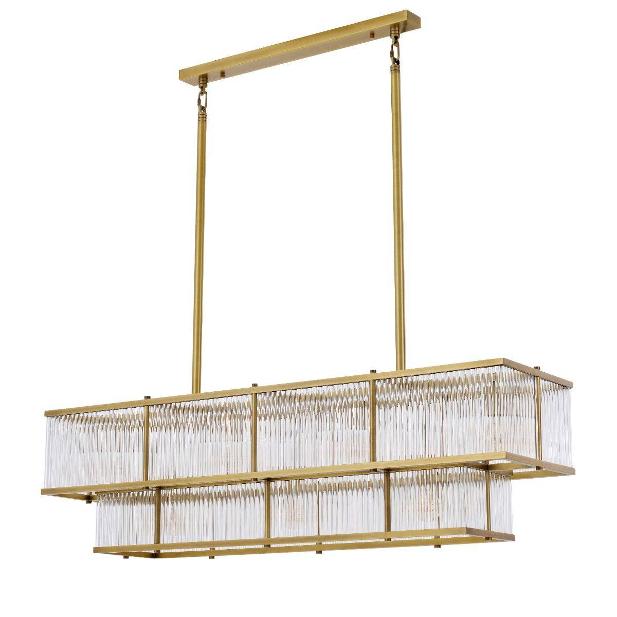 Le Marais Modern Chandelier - Brass - Eichholtz - Luxury Lighting BoutiqueChandeliersEichholtz