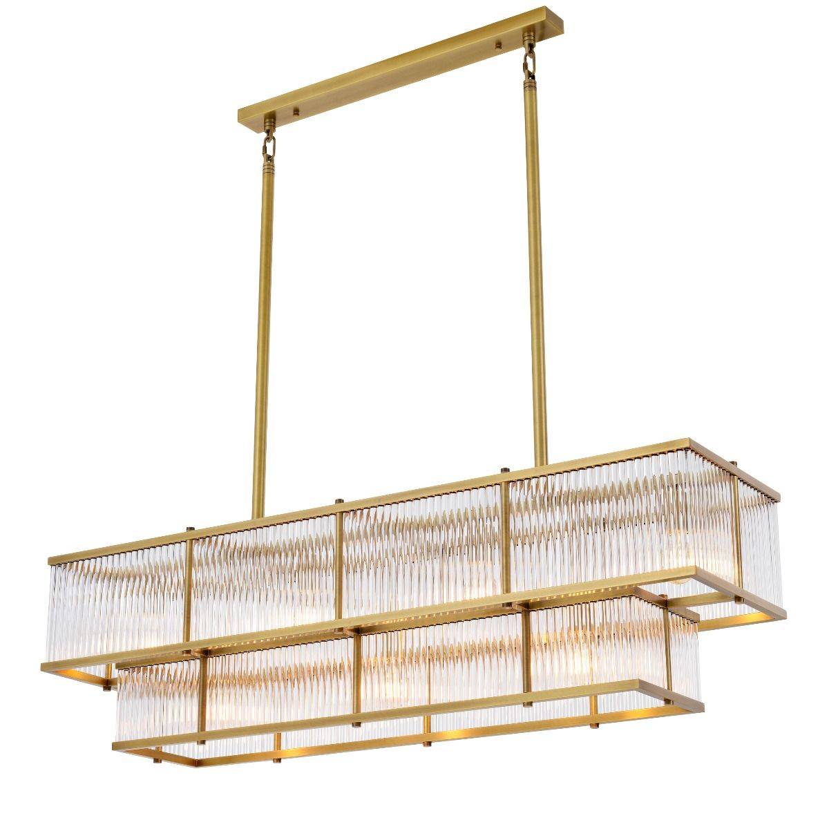 Le Marais Modern Chandelier - Brass - Eichholtz - Luxury Lighting BoutiqueChandeliersEichholtz