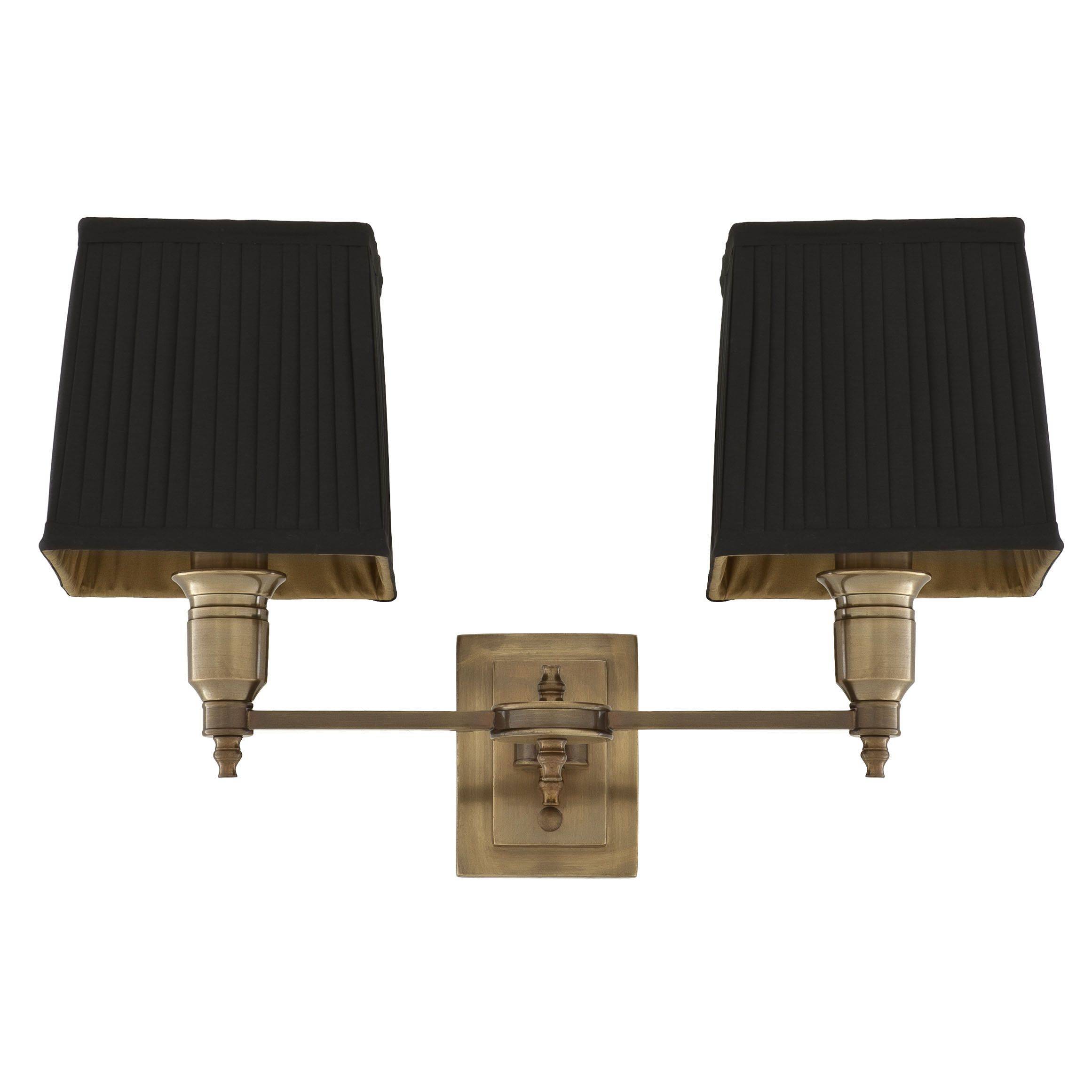 Lexington Wall Lamp - Single | Double - Brass | Nickel - Eichholtz - Luxury Lighting BoutiqueWall LightsEichholtz