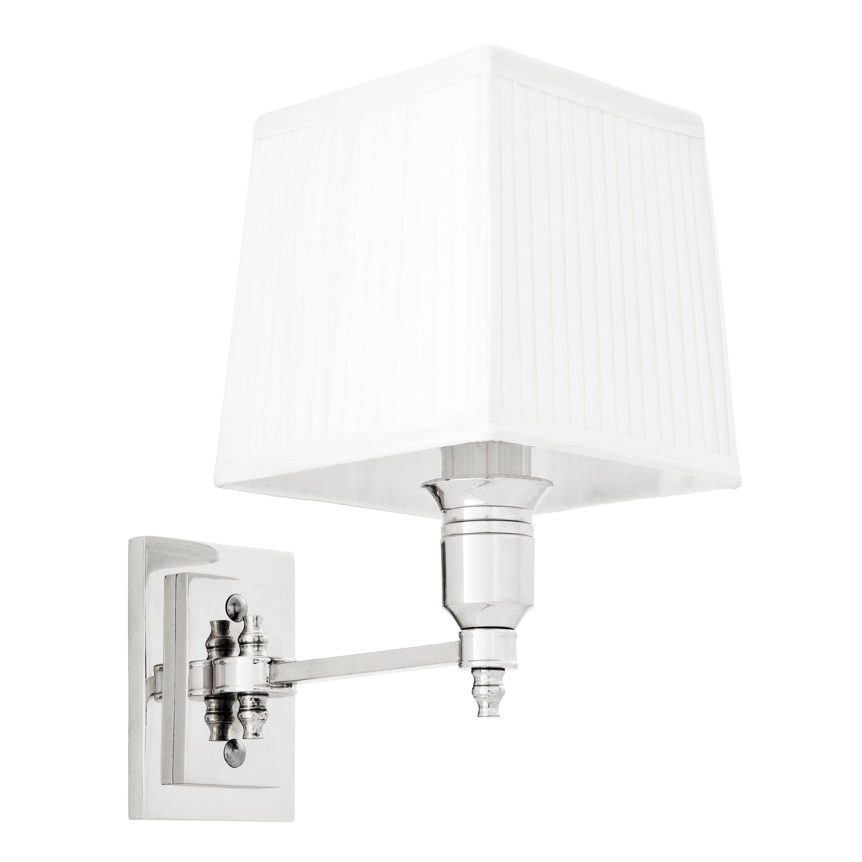 Lexington Wall Lamp - Single | Double - Brass | Nickel - Eichholtz - Luxury Lighting BoutiqueWall LightsEichholtz