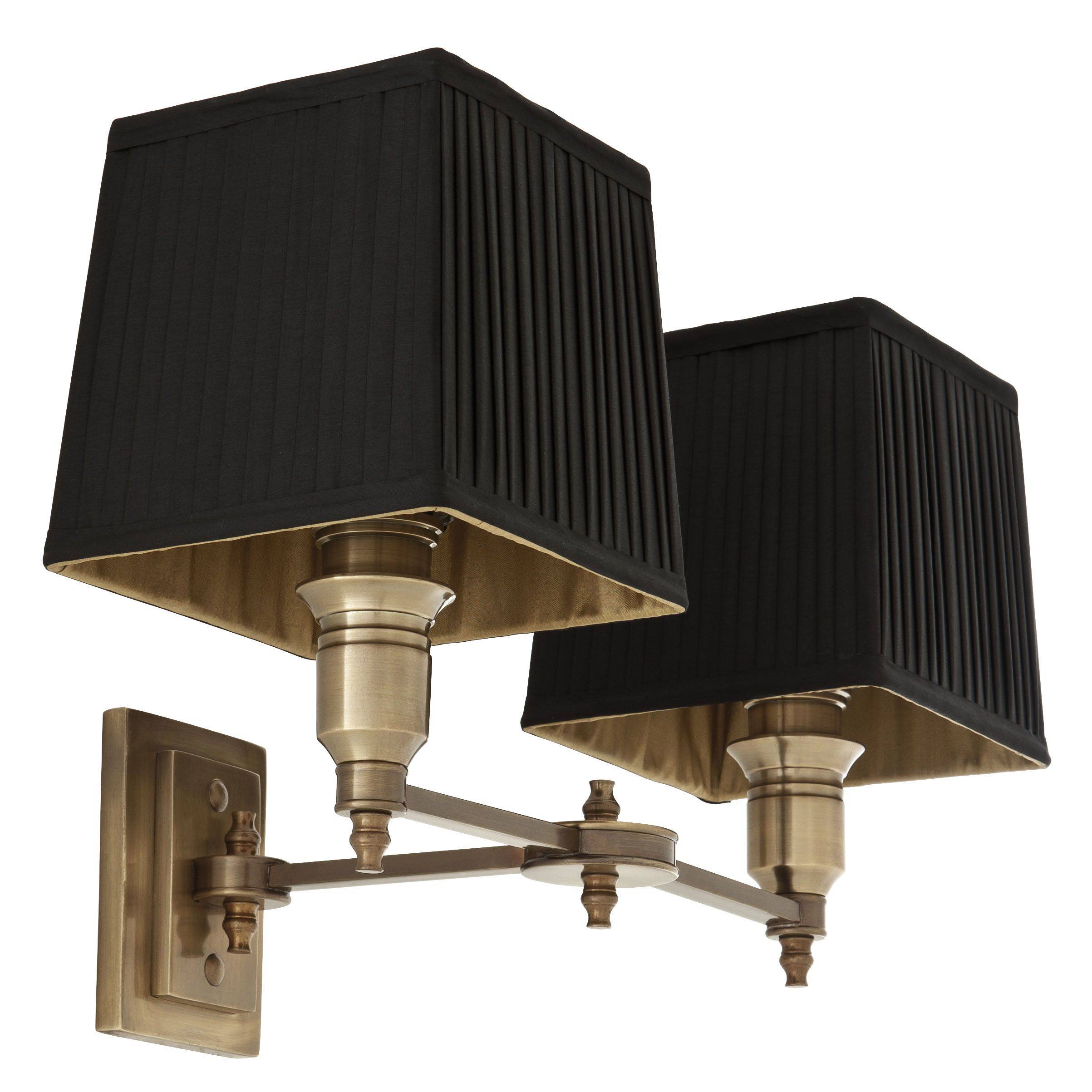 Lexington Wall Lamp - Single | Double - Brass | Nickel - Eichholtz - Luxury Lighting BoutiqueWall LightsEichholtz