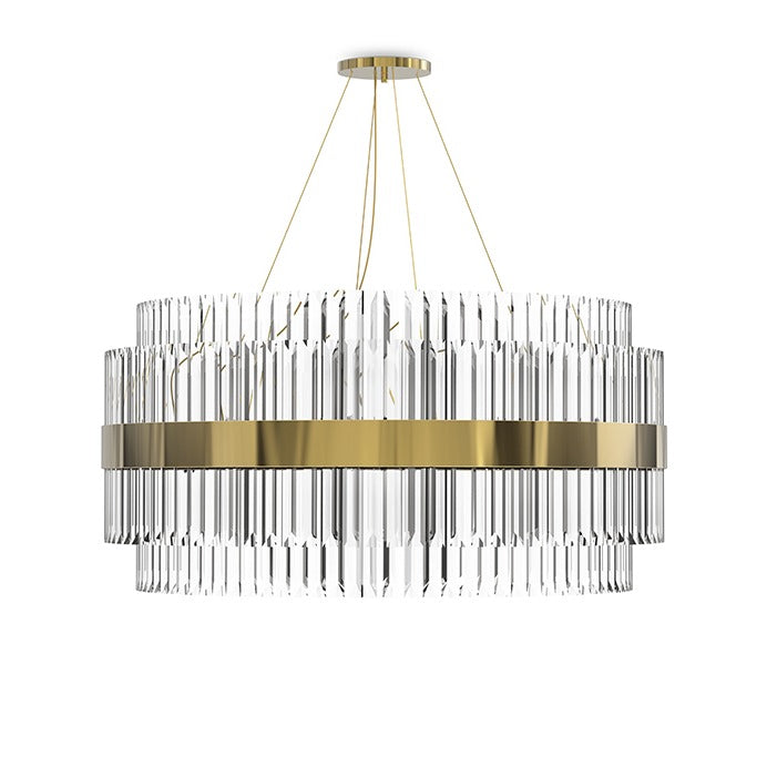 Liberty 24 Light Crystal Modern Chandelier - Luxxu - Luxury Lighting Boutique