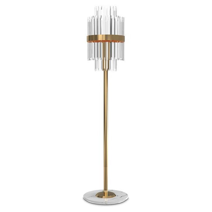 Liberty 8 Light Crystal Floor Lamp - Luxxu - Luxury Lighting Boutique