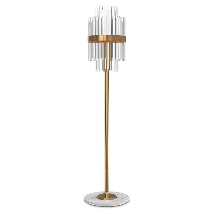 Liberty 8 Light Crystal Floor Lamp - Luxxu - Luxury Lighting BoutiqueFloor LampLuxxu