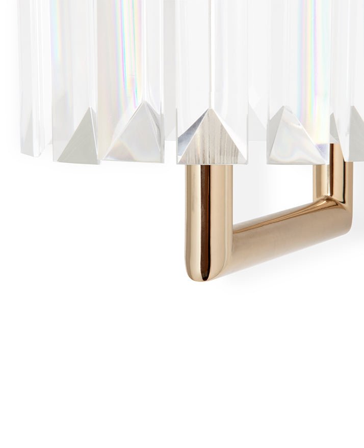 Liberty II 8 Light Crystal Wall Sconce - Luxxu - Luxury Lighting BoutiqueWall LightsLuxxu