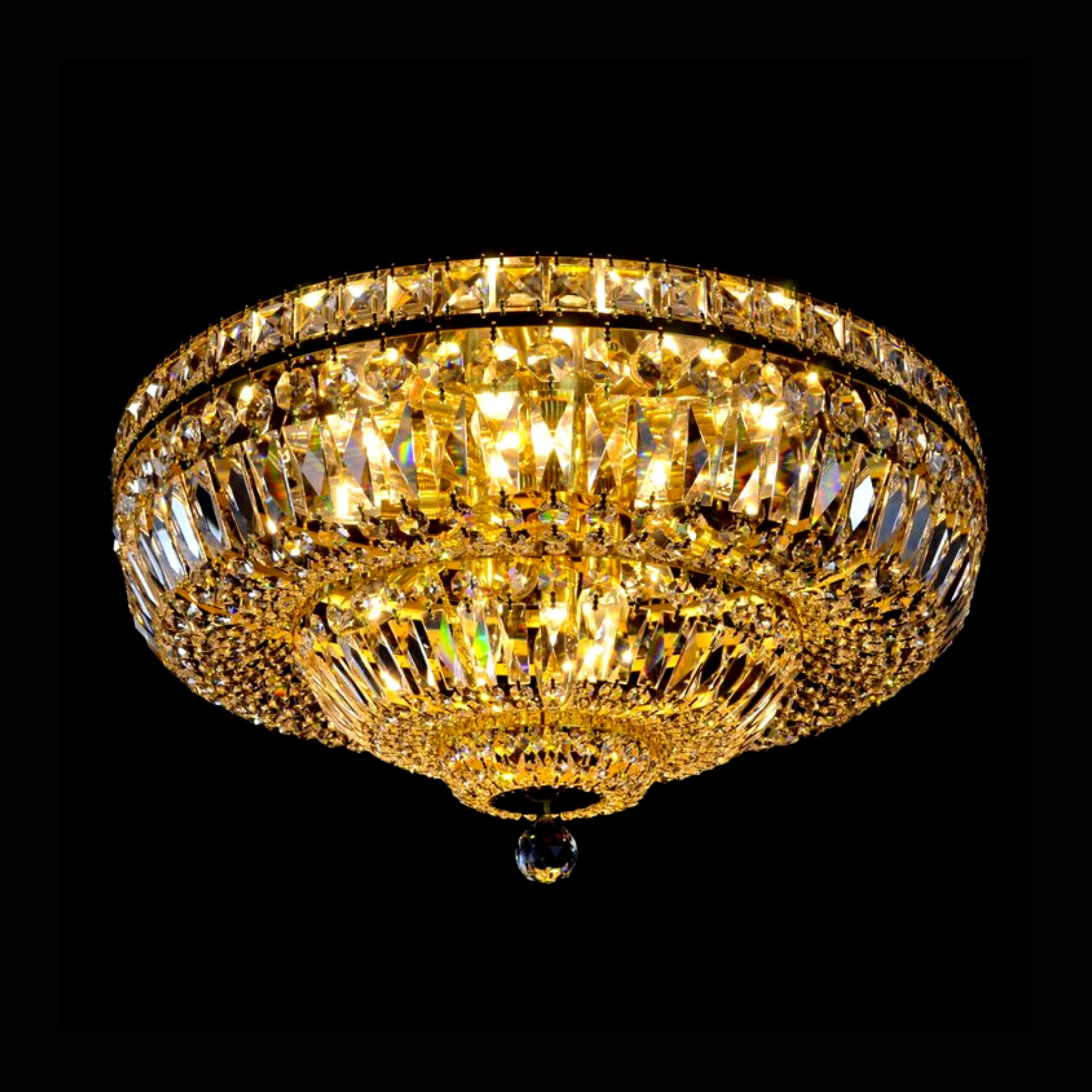 Lisbon 12 Crystal Glass Chandelier - Wranovsky - Luxury Lighting BoutiqueBasket & Pendant ChandeliersWranovsky