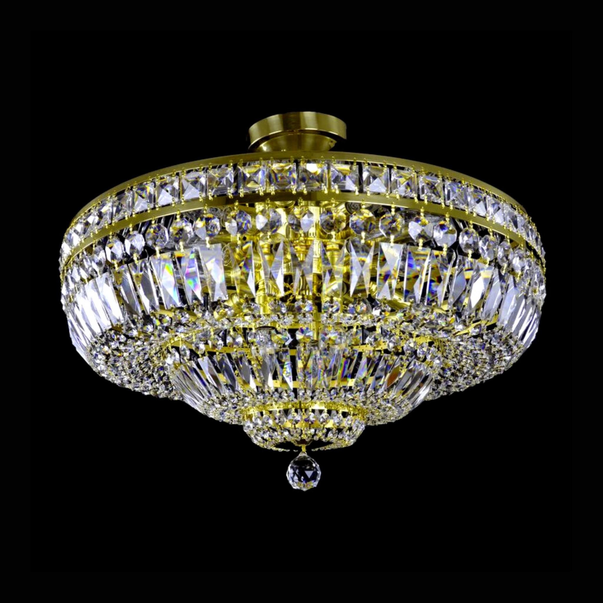 Lisbon 12 Crystal Glass Chandelier - Wranovsky - Luxury Lighting Boutique