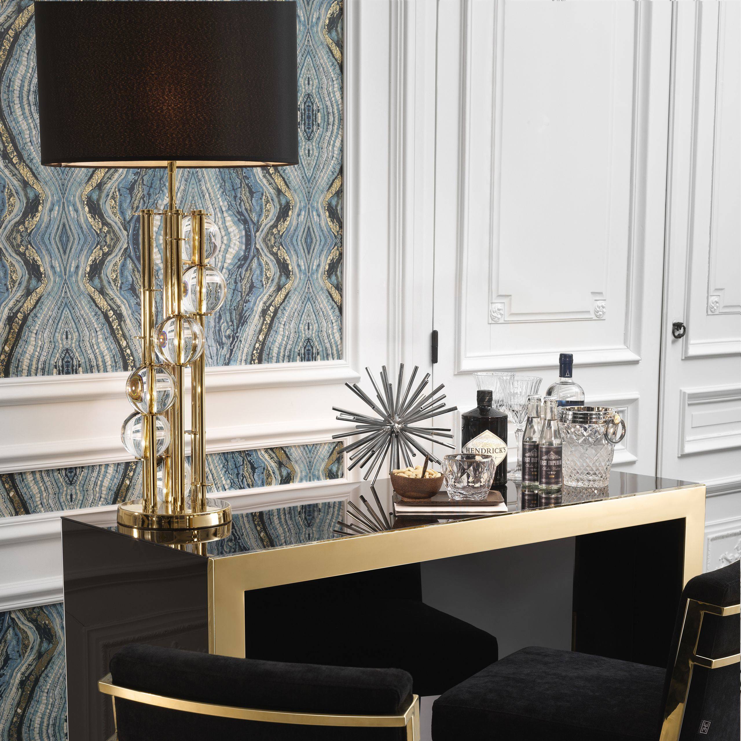 Lorenzo Table | Floor Lamps - Gold | Nickel - Eichholtz - Luxury Lighting BoutiqueTable LampEichholtz