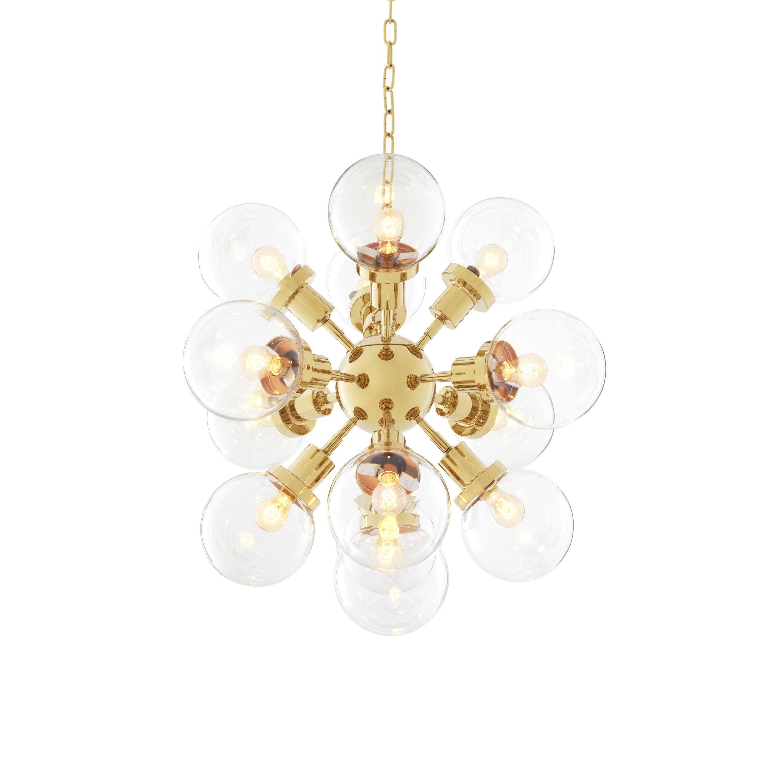 Ludlow Modern Chandelier - [Gold] - Eichholtz - Luxury Lighting Boutique