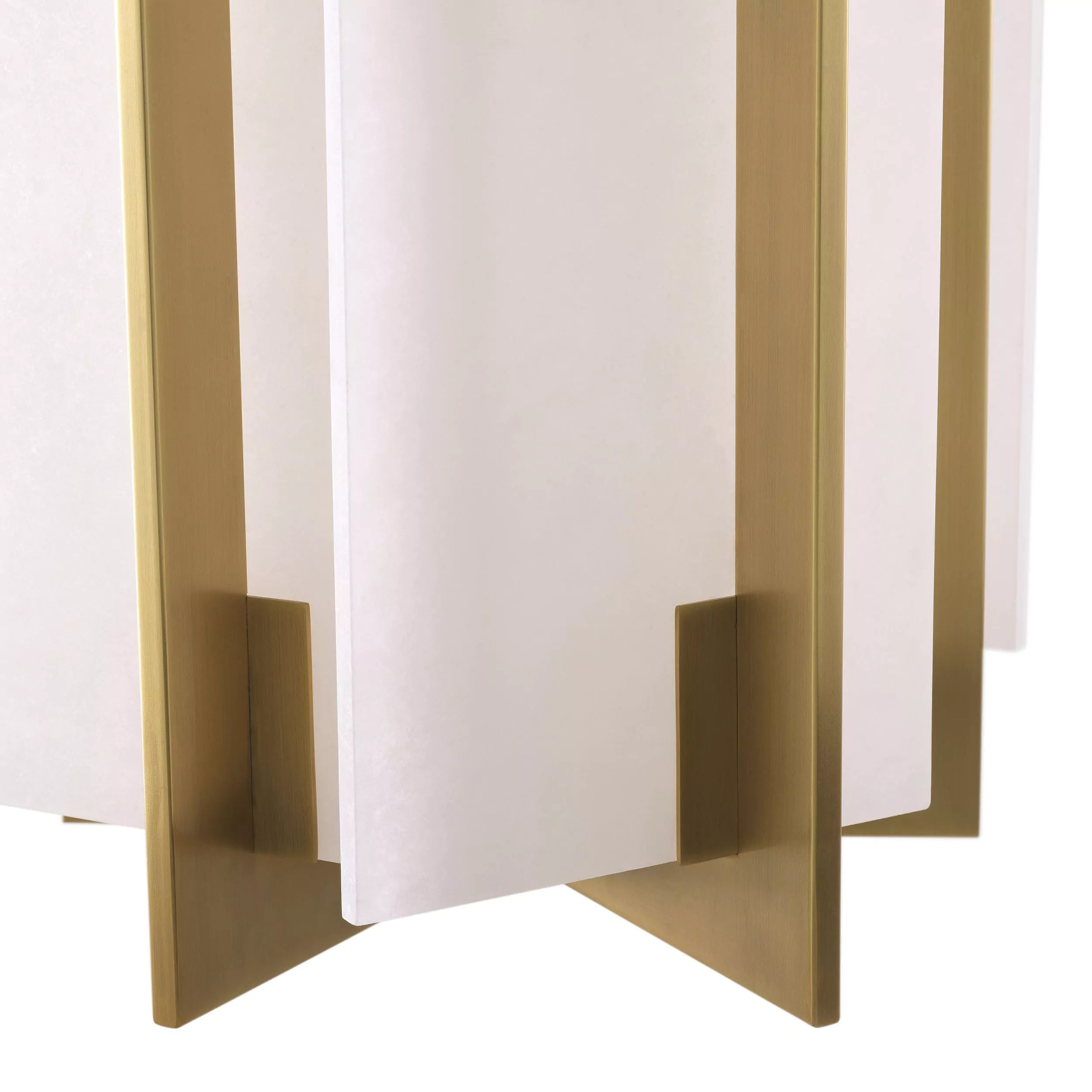 Lugano Modern Brass Chandelier - (Antique Brass Finish | Alabaster) - Eichholtz - Luxury Lighting Boutique