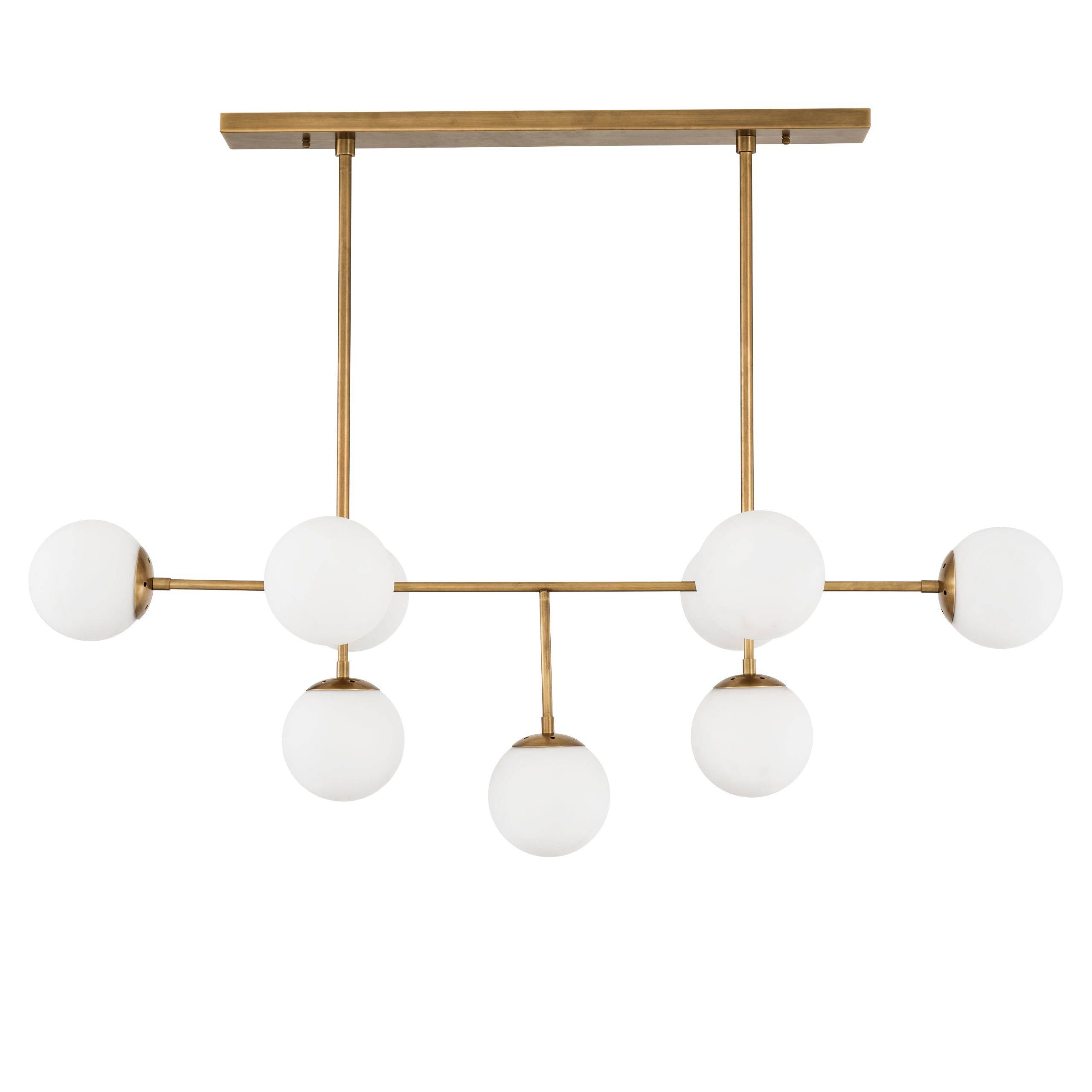 Lux Modern Brass Chandelier - Brass - Eichholtz - Luxury Lighting BoutiqueBasket & Pendant ChandeliersEichholtz