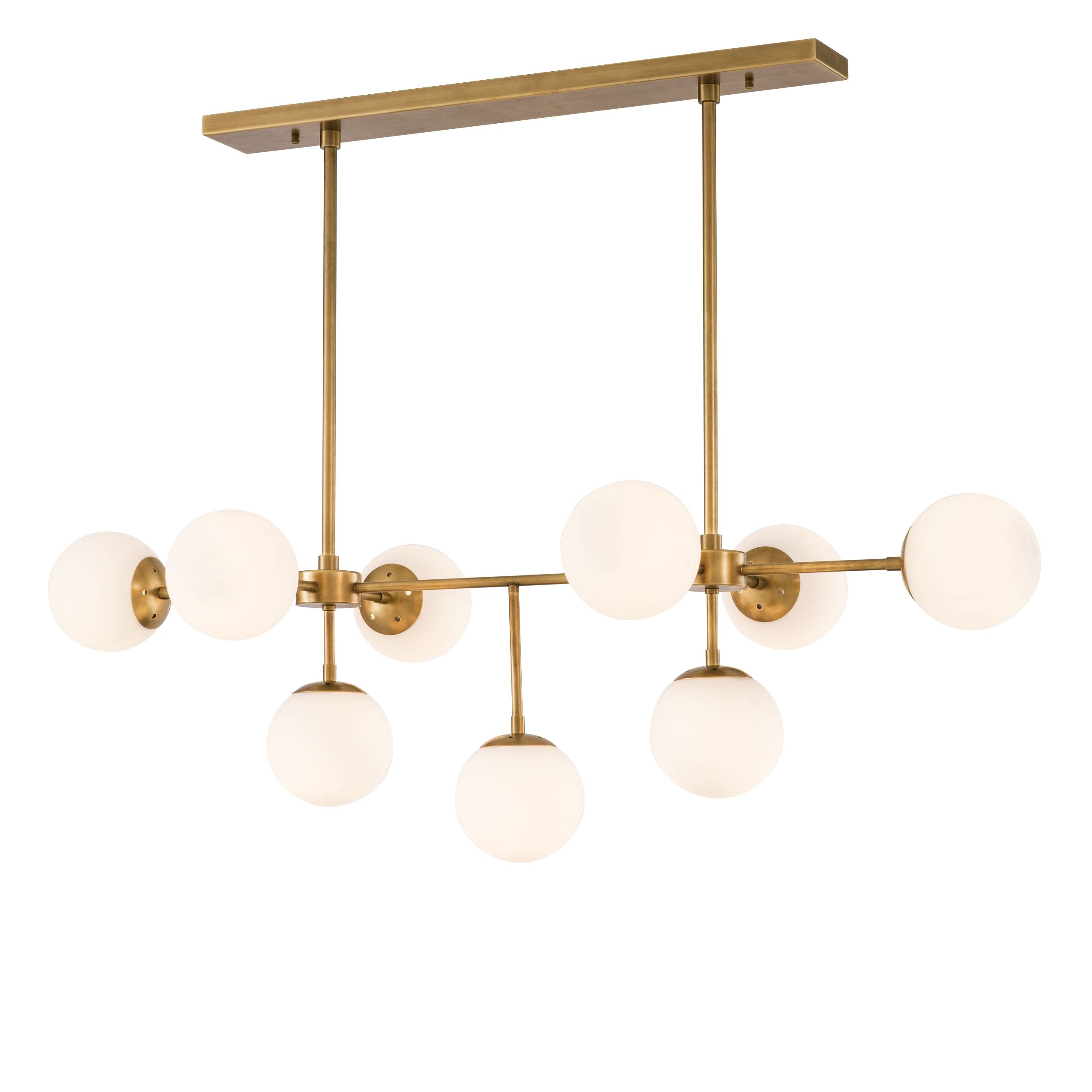 Lux Modern Brass Chandelier - Brass - Eichholtz - Luxury Lighting BoutiqueBasket & Pendant ChandeliersEichholtz