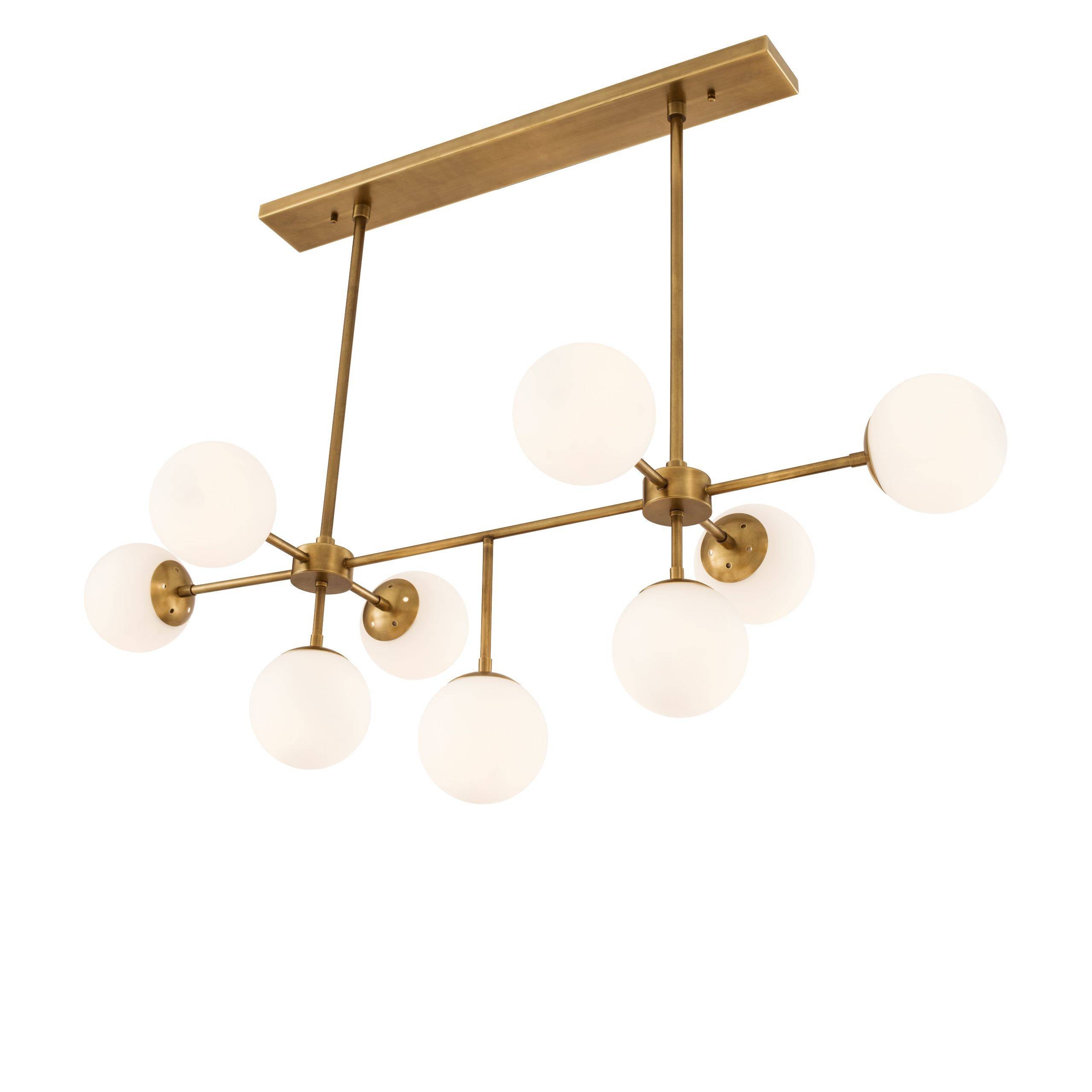 Lux Modern Brass Chandelier - Brass - Eichholtz - Luxury Lighting BoutiqueBasket & Pendant ChandeliersEichholtz