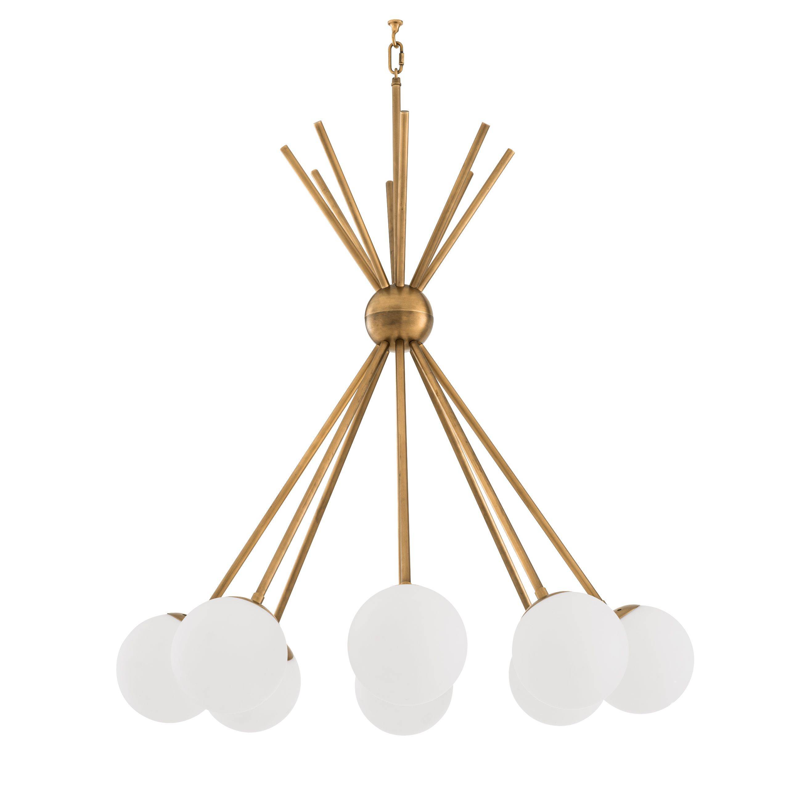 Luxor Modern Brass Chandelier - Brass - Eichholtz - Luxury Lighting BoutiqueCeiling LightEichholtz
