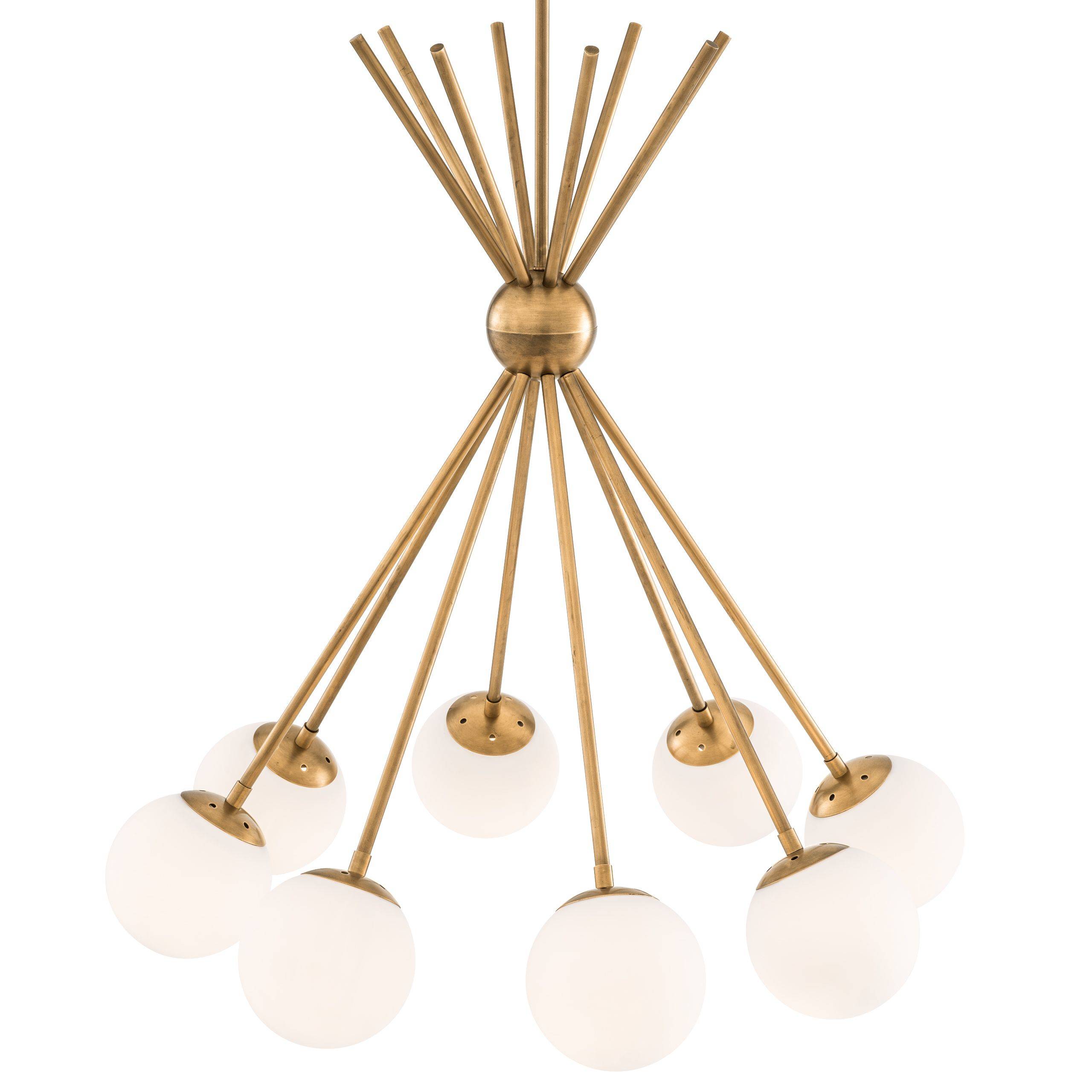 Luxor Modern Brass Chandelier - Brass - Eichholtz - Luxury Lighting BoutiqueCeiling LightEichholtz