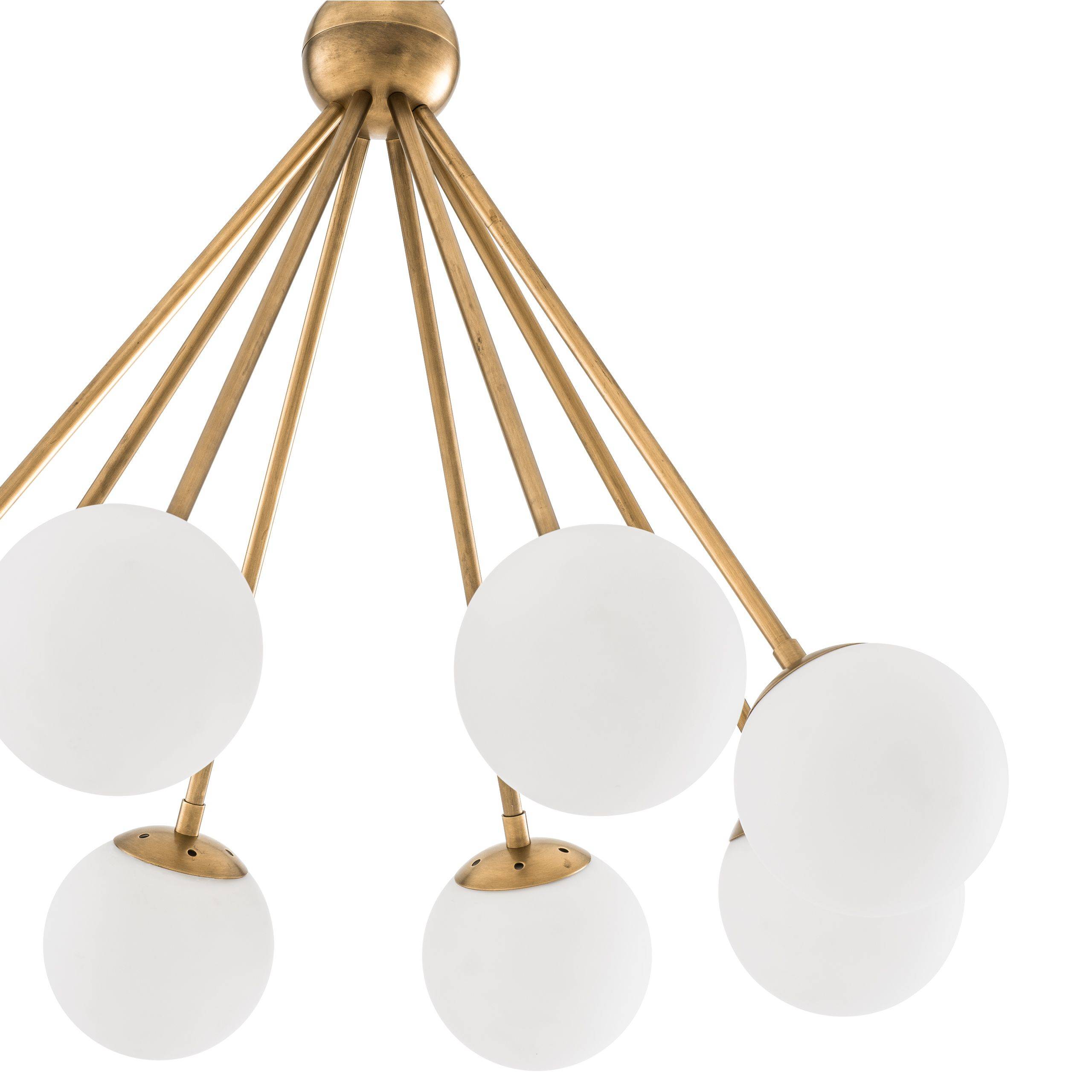 Luxor Modern Brass Chandelier - Brass - Eichholtz - Luxury Lighting BoutiqueCeiling LightEichholtz