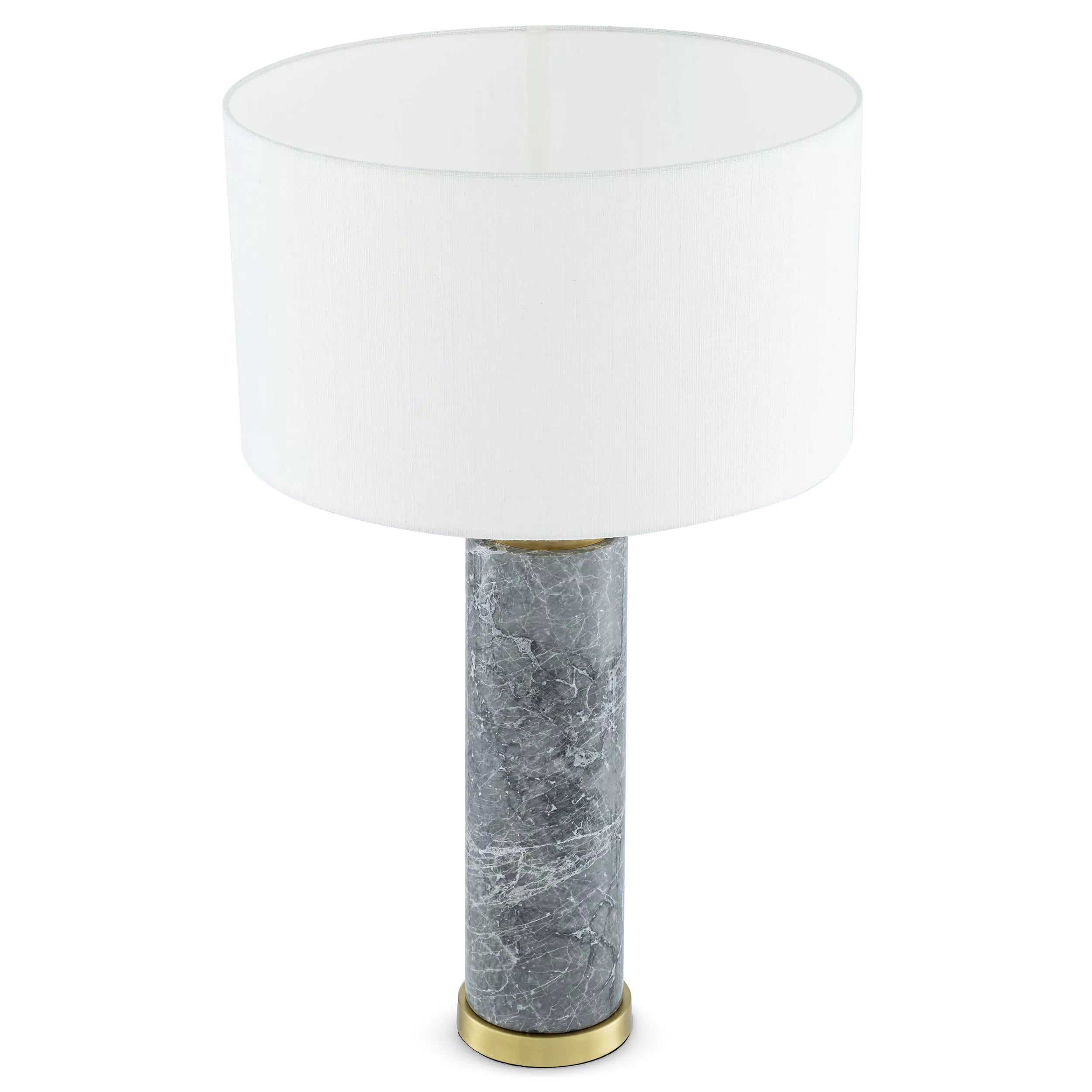 Lxry Table Lamp - (Grey Marble/White/Cream Alabaster) Eichholtz - Luxury Lighting Boutique