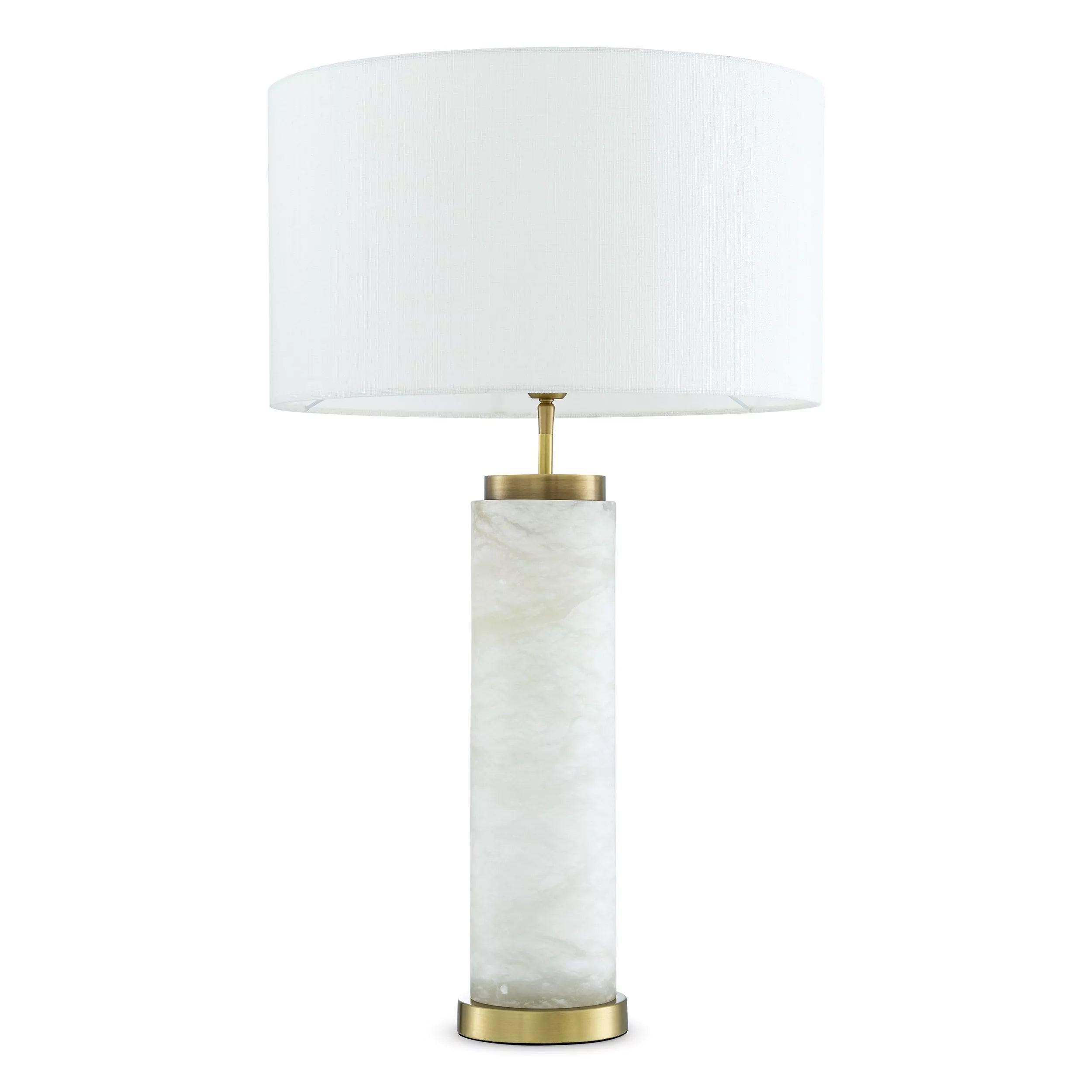 Lxry Table Lamp - (Grey Marble/White/Cream Alabaster) Eichholtz - Luxury Lighting Boutique