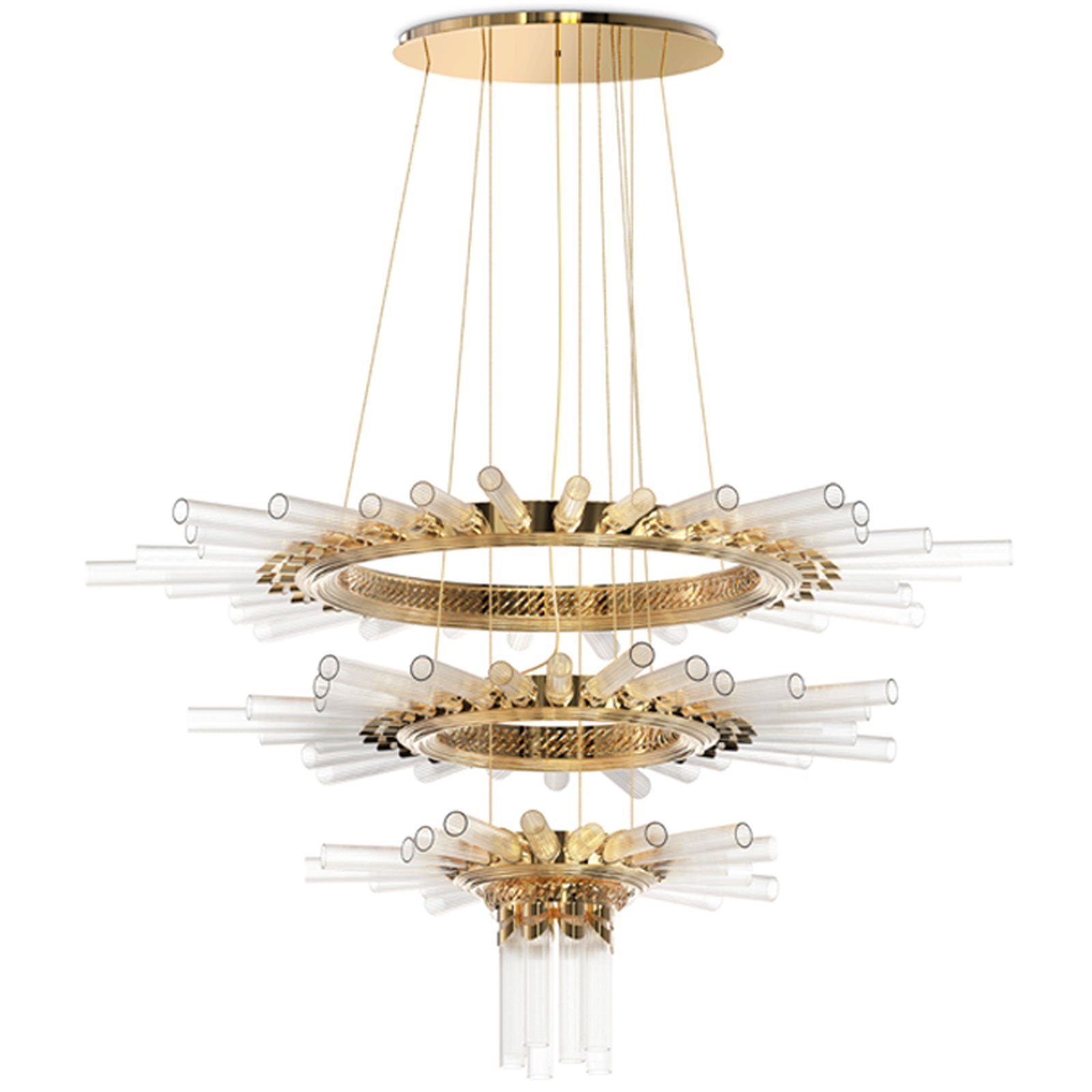 Majestic 88 Light Crystal Modern Chandelier - Luxxu - Luxury Lighting Boutique