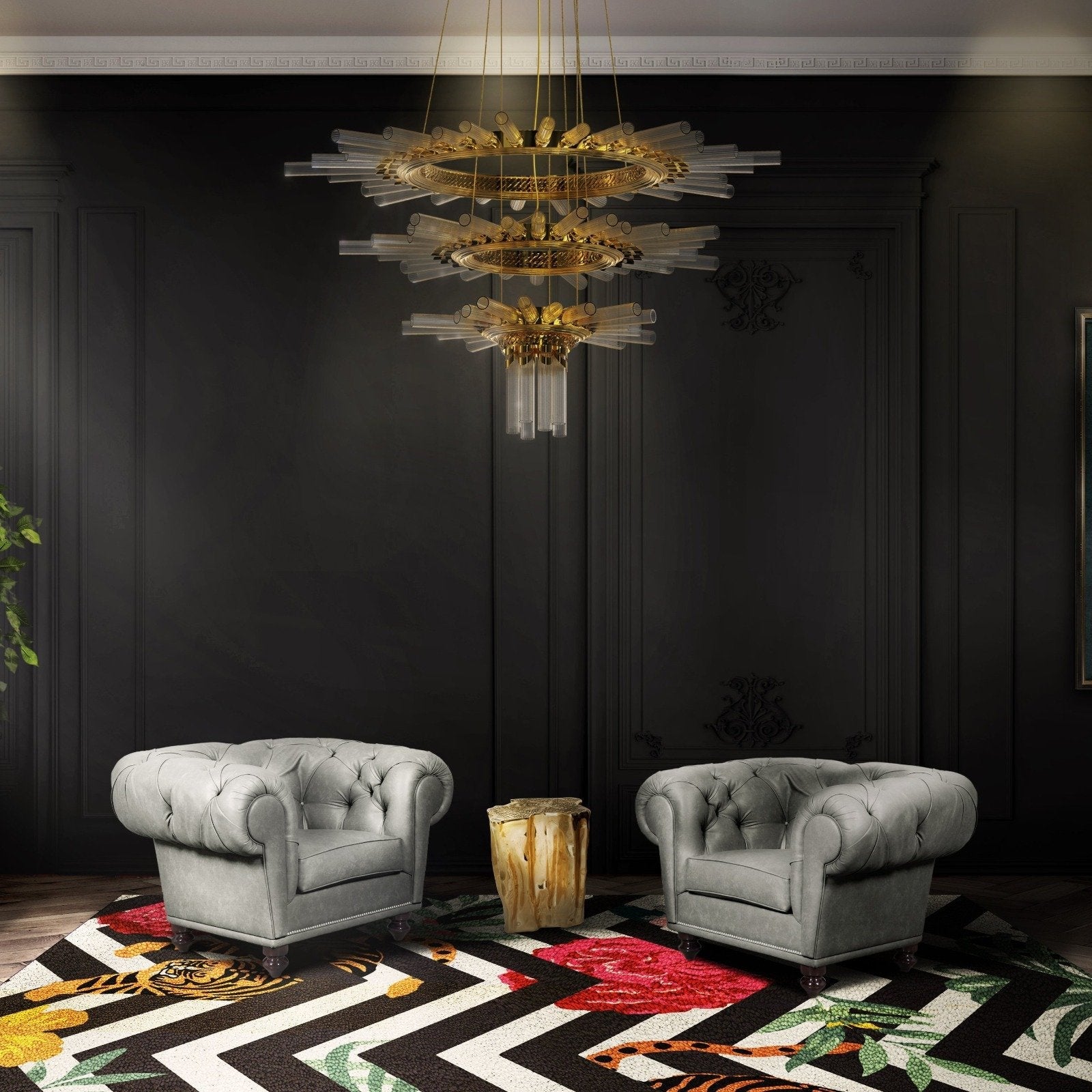 Majestic 88 Light Crystal Modern Chandelier - Luxxu - Luxury Lighting Boutique
