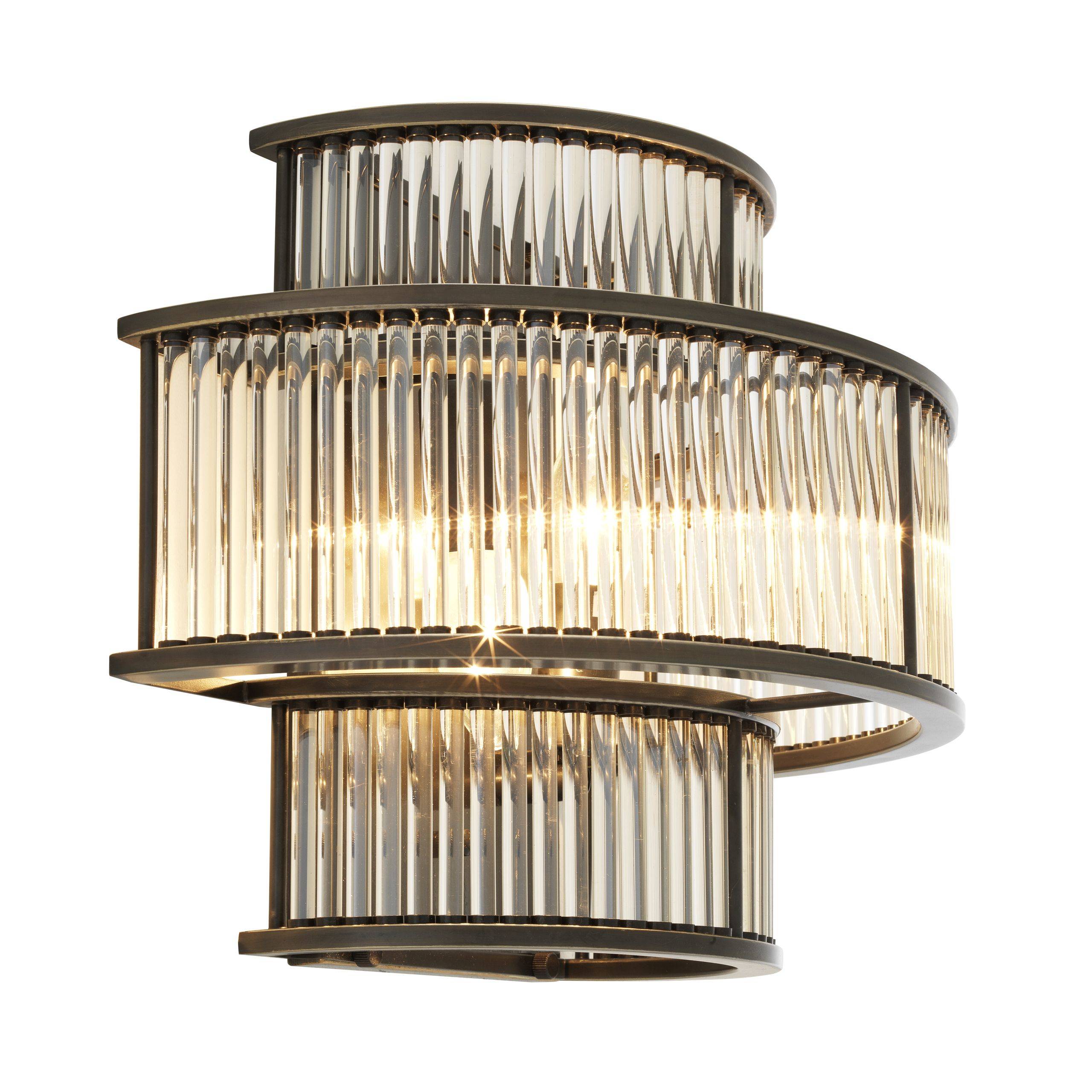 Mancini Wall Lamp - Bronze - Eichholtz - Luxury Lighting BoutiqueWall LightsEichholtz