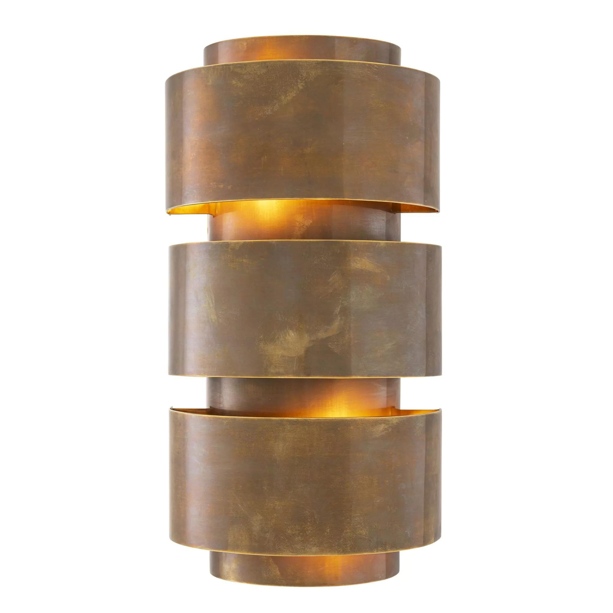 Manetti S/L Wall Lamp (Vintage Brass Finish) - Eichholtz - Luxury Lighting Boutique