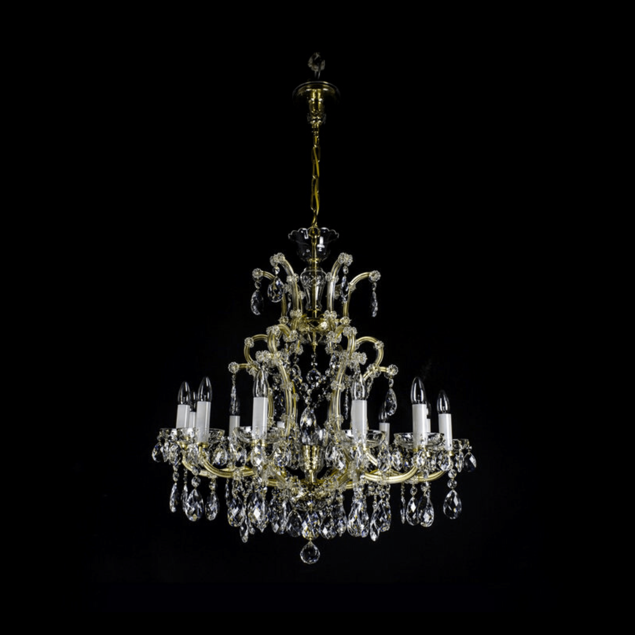 Maria Theresa 13 Crystal Glass Chandelier - Wranovsky - Luxury Lighting BoutiqueWranovsky