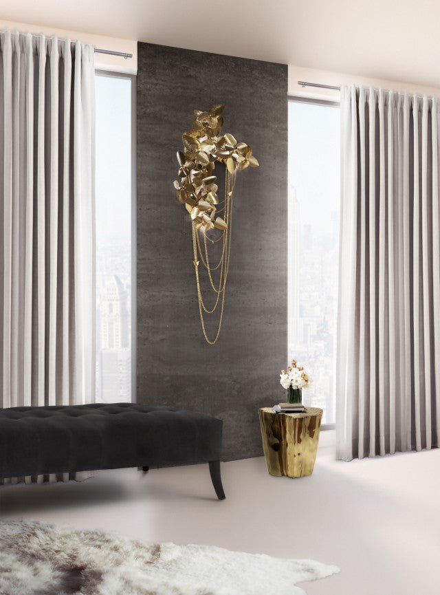 McQueen 7 Light Crystal Wall Sconce - Luxxu - Luxury Lighting BoutiqueWall LightsLuxxu