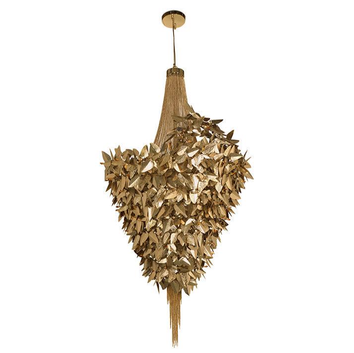 McQueen II 47 Light Crystal Modern Chandelier - Luxxu - Luxury Lighting BoutiqueBrass/Metal ChandeliersLuxxu