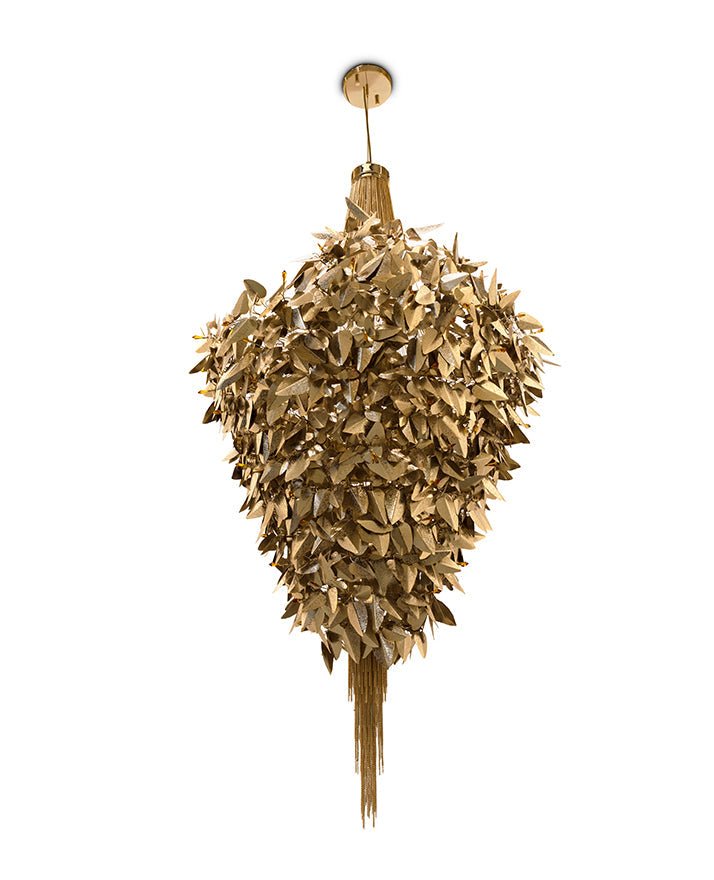 McQueen II 47 Light Crystal Modern Chandelier - Luxxu - Luxury Lighting BoutiqueBrass/Metal ChandeliersLuxxu