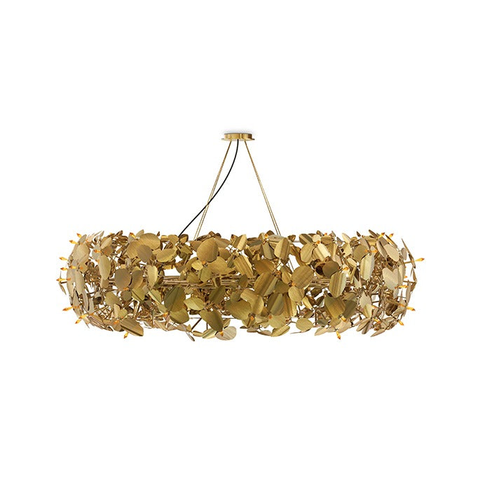 McQueen Round 18 Light Crystal Modern Chandelier - Luxxu - Luxury Lighting Boutique