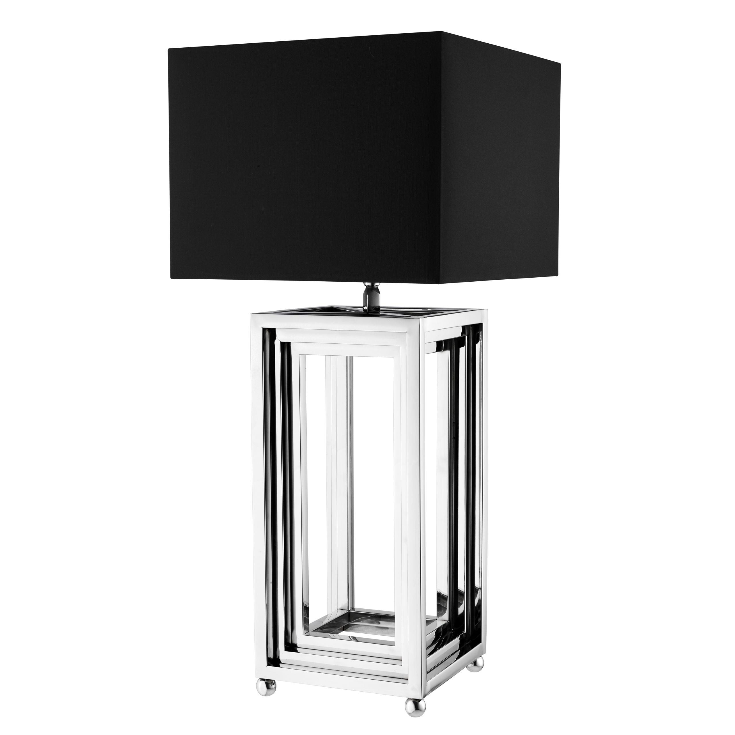 Menaggio Table Lamp - (Nickel/Vintage Brass) - Eichholtz - Luxury Lighting Boutique
