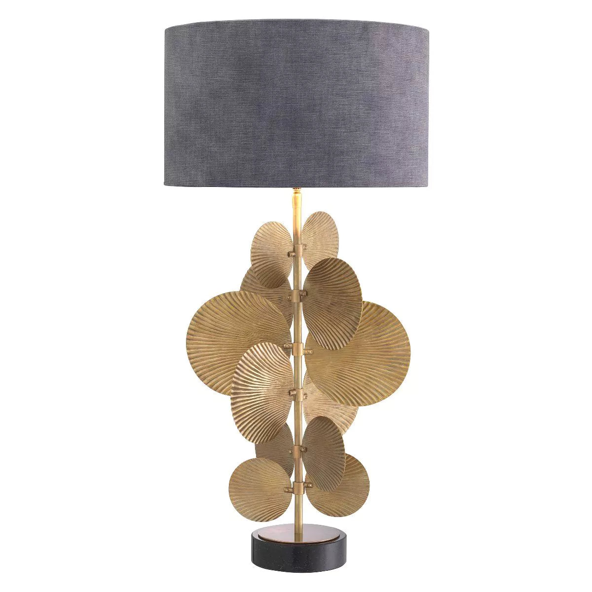 Mito Table Lamp - (Vintage brass finish | black granite base) - Eichholtz - Luxury Lighting Boutique