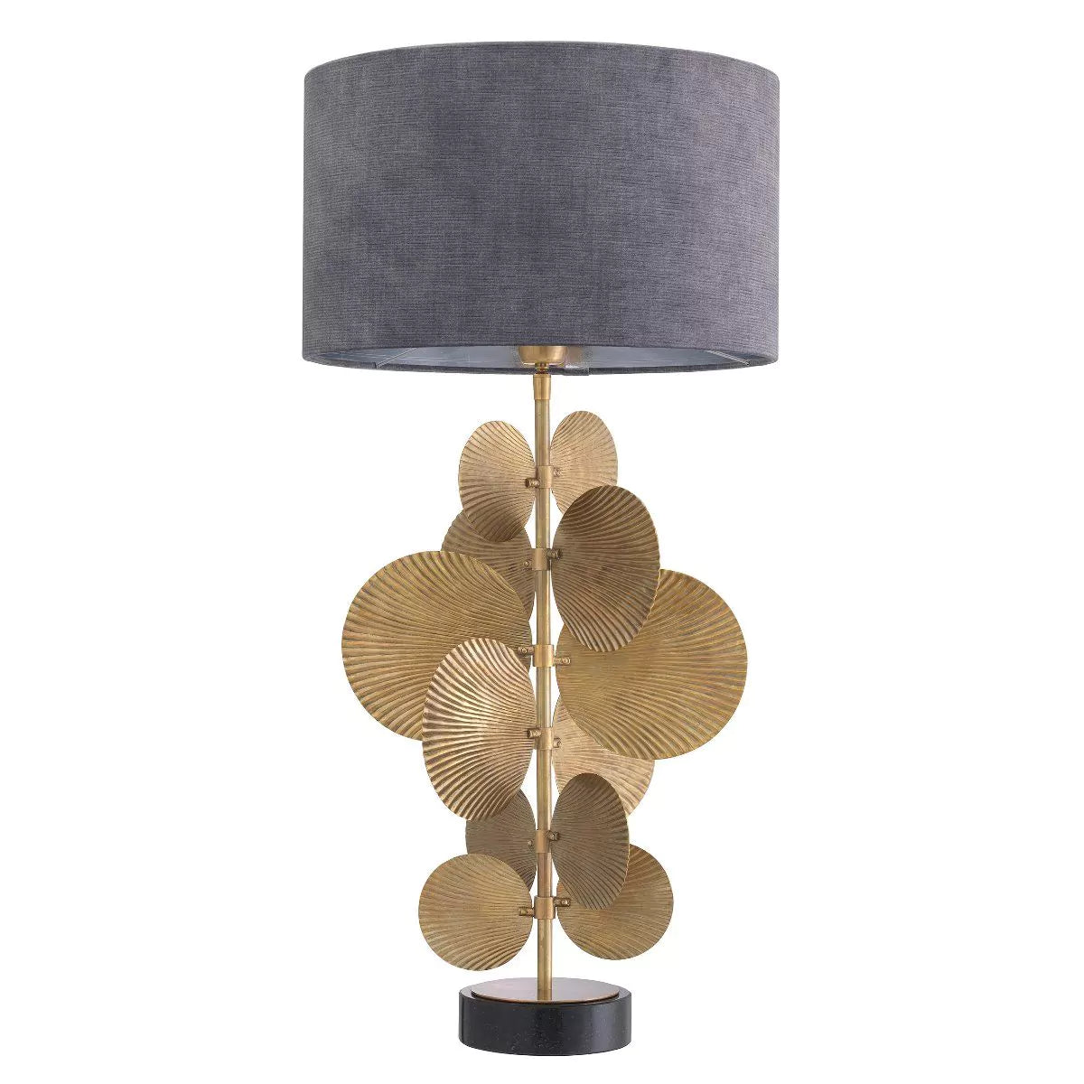 Mito Table Lamp - (Vintage brass finish | black granite base) - Eichholtz - Luxury Lighting Boutique
