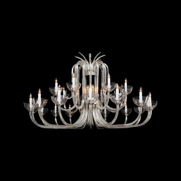 Modern 36 Light Crystal Chandelier - Glass LPS - Luxury Lighting BoutiqueModern Crystal ChandeliersGlass LPS