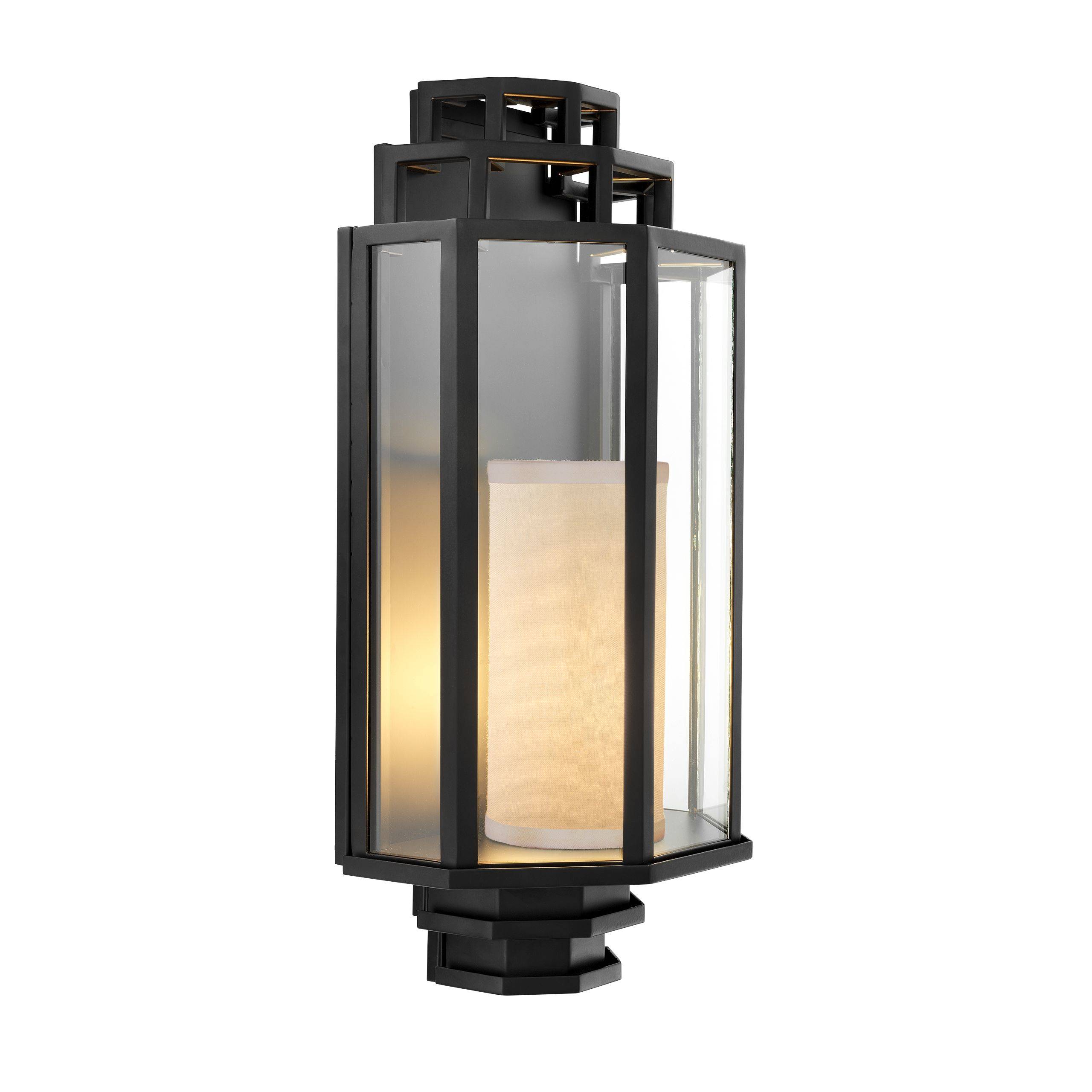 Monticello Wall Lamp - Black - Eichholtz - Luxury Lighting BoutiqueWall LightsEichholtz