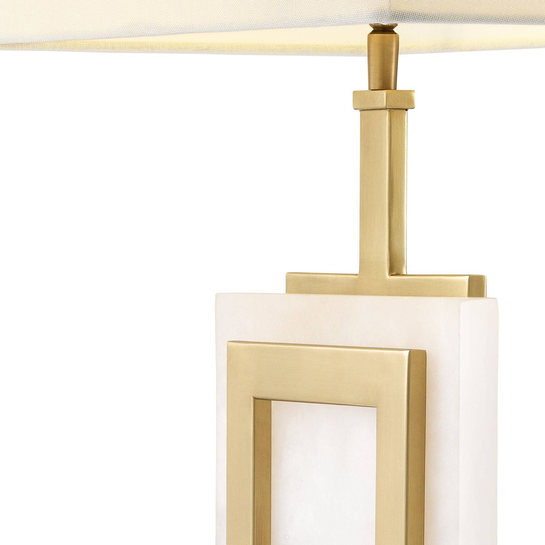 Murray (Alabaster/Antique Brass) Table Lamp - Eichholtz - Luxury Lighting Boutique