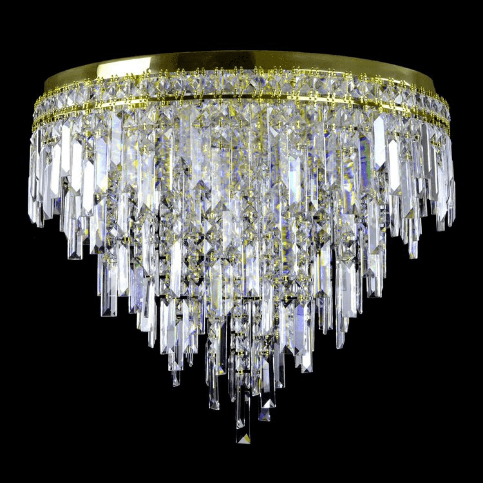 Napoli 16 Modern Crystal Glass Chandelier (Alpha Gold/Silver) - Wranovsky - Luxury Lighting BoutiqueTraditional Crystal ChandeliersWranovsky