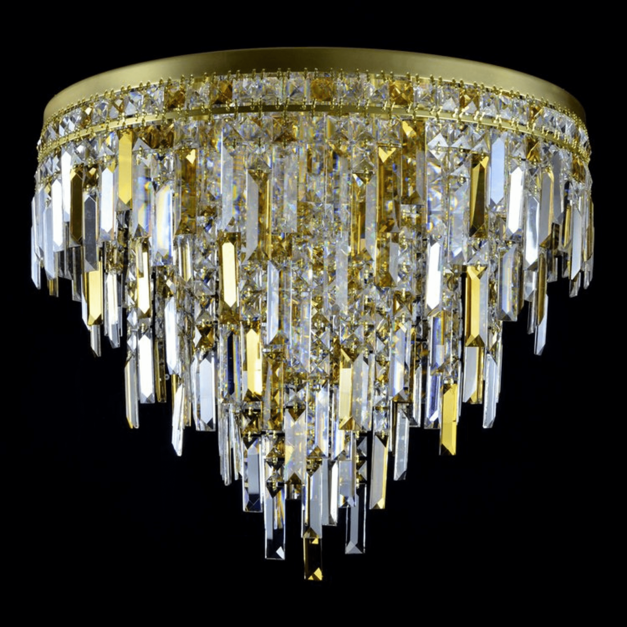 Napoli 16 Modern Crystal Glass Chandelier (Alpha Gold/Silver) - Wranovsky - Luxury Lighting BoutiqueTraditional Crystal ChandeliersWranovsky