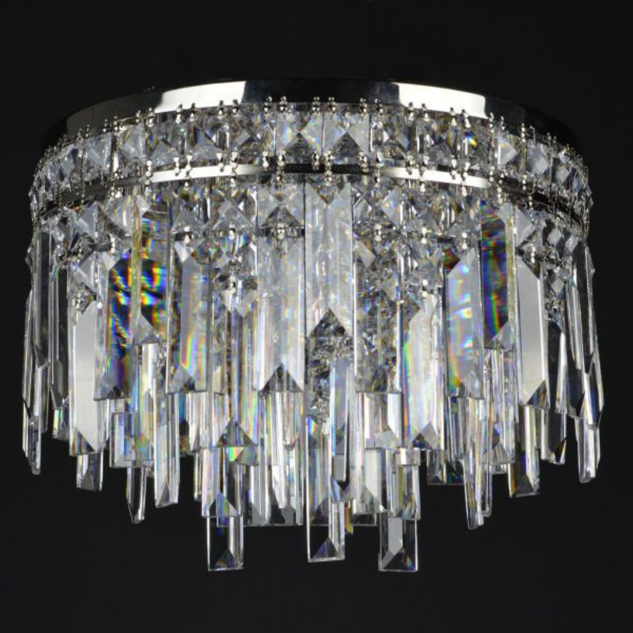Napoli 4 Modern Crystal Glass Chandelier - Wranovsky - Luxury Lighting Boutique
